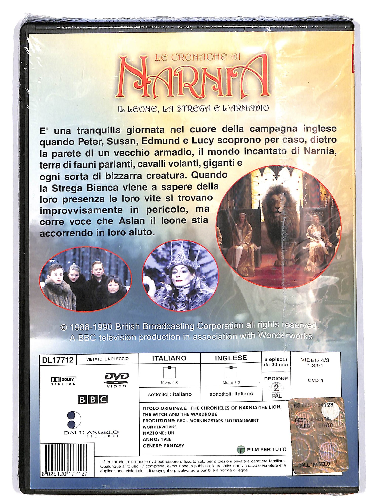 EBOND Le cronache di Narnia - Il leone la strega e l'armadio DVD D640916