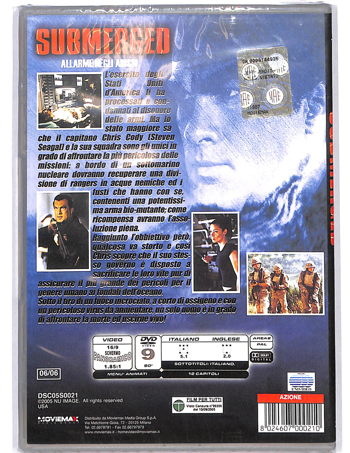 EBOND Submerged Allarme negli abissi DVD D641141