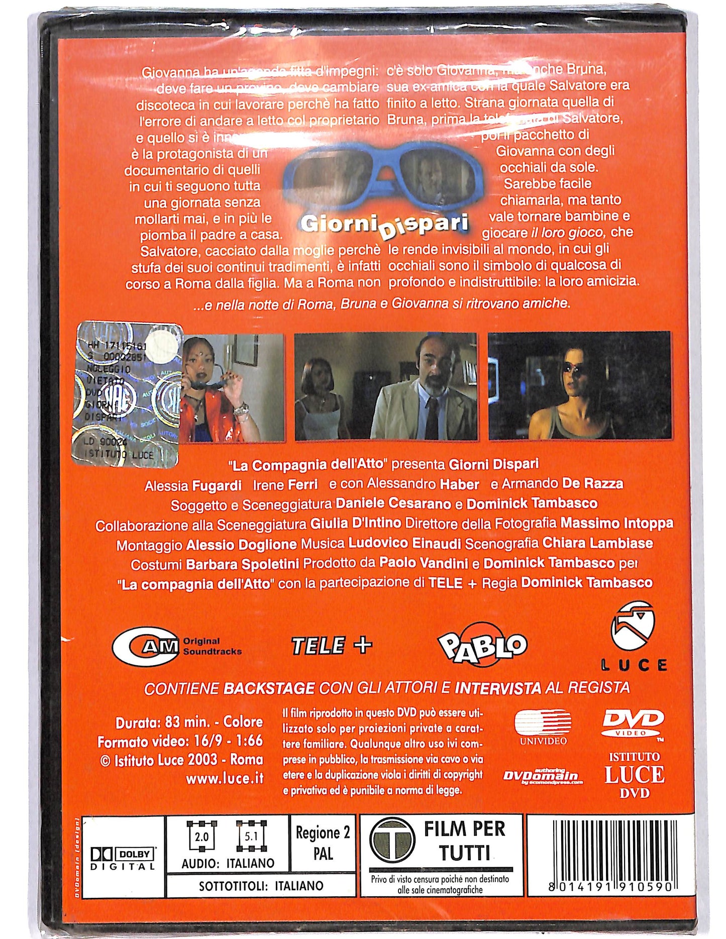 EBOND Giorni dispari DVD D641147