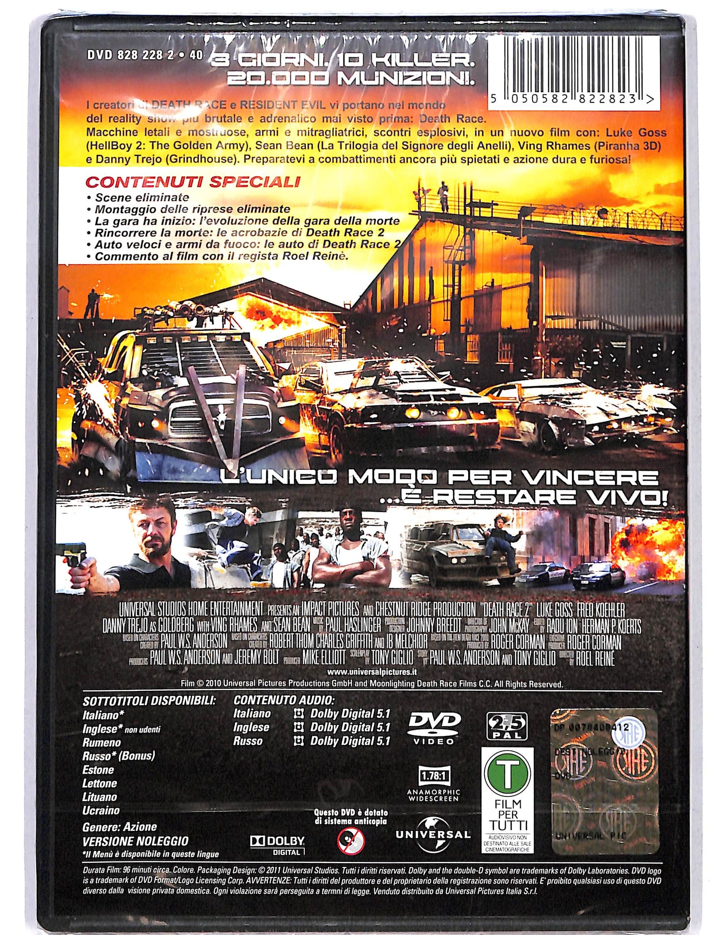 EBOND Deatch Race 2 NOLEGGIO DVD D641225
