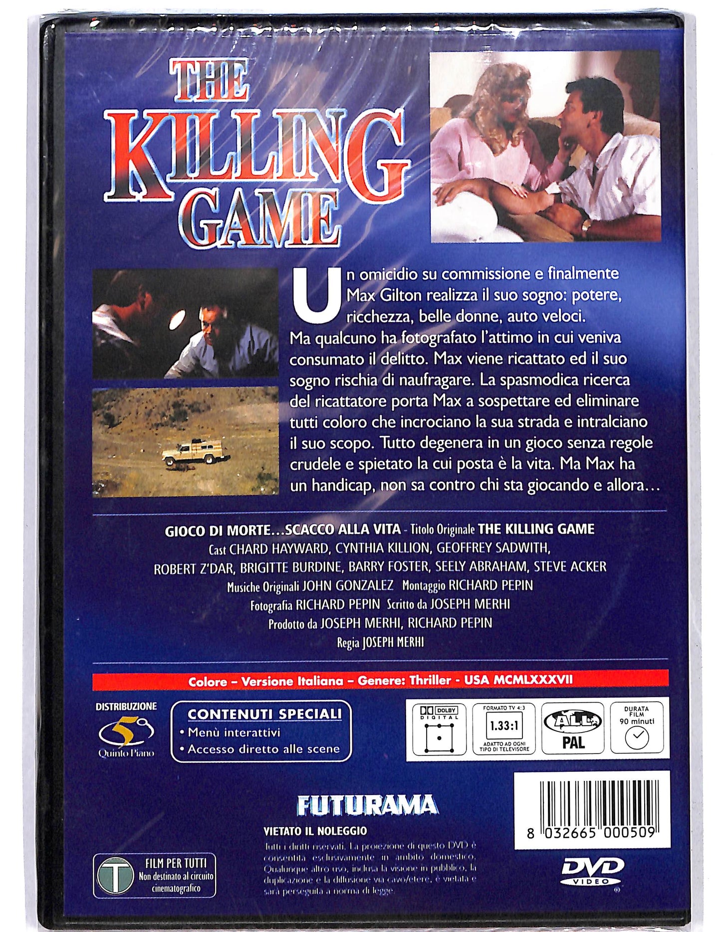 EBOND The killing game DVD D641236