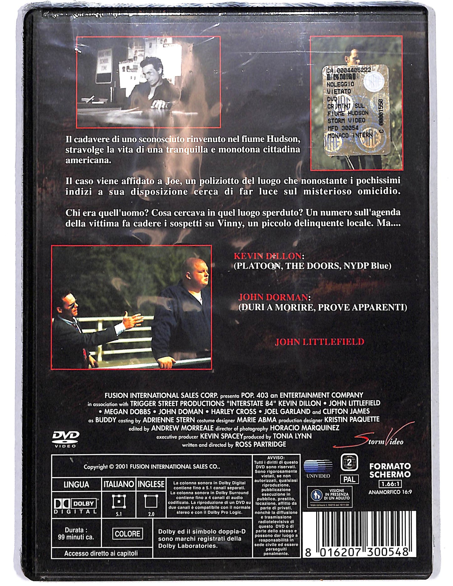EBOND Crimini sul fiume Hudson DVD D641325
