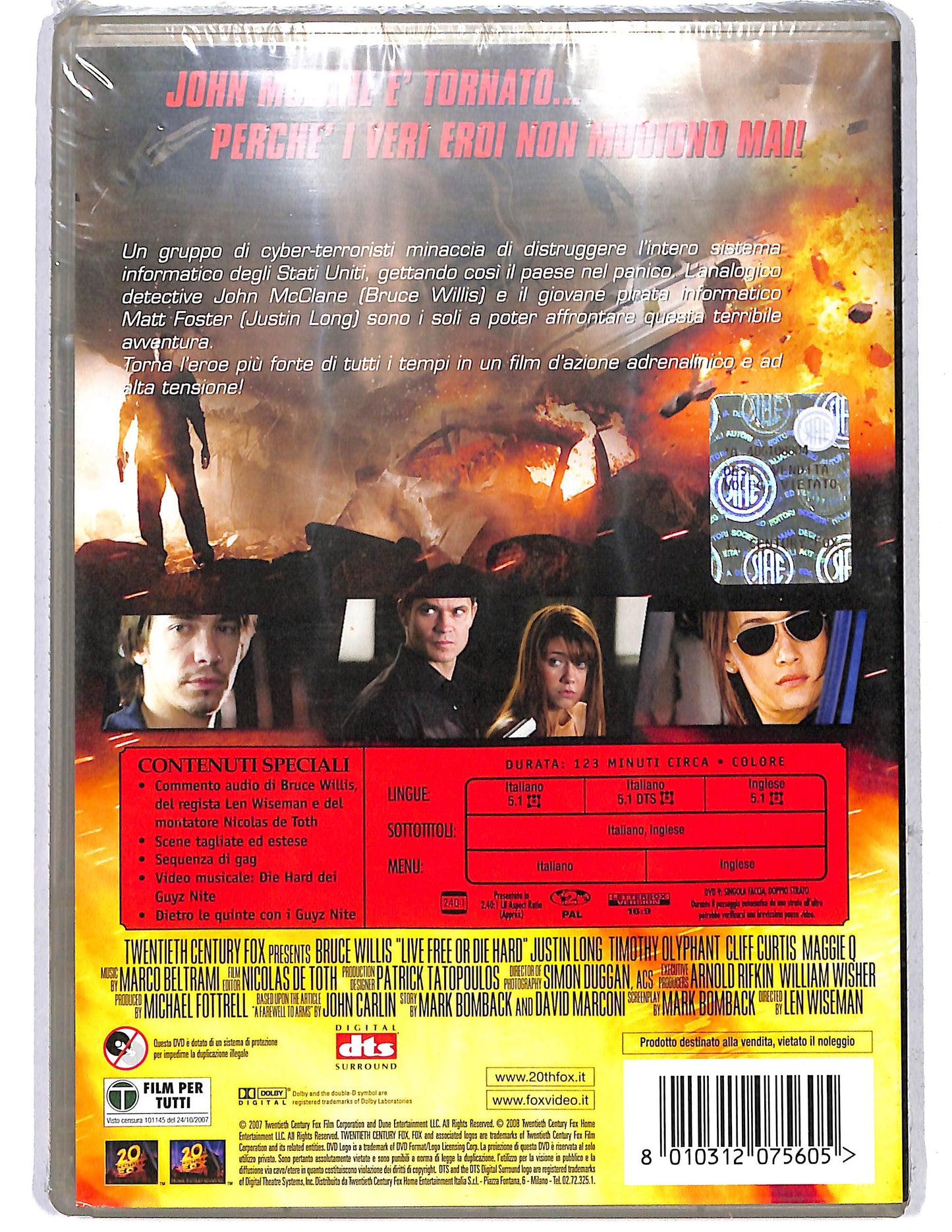 EBOND Die Hard Vivere o morire DVD D641401