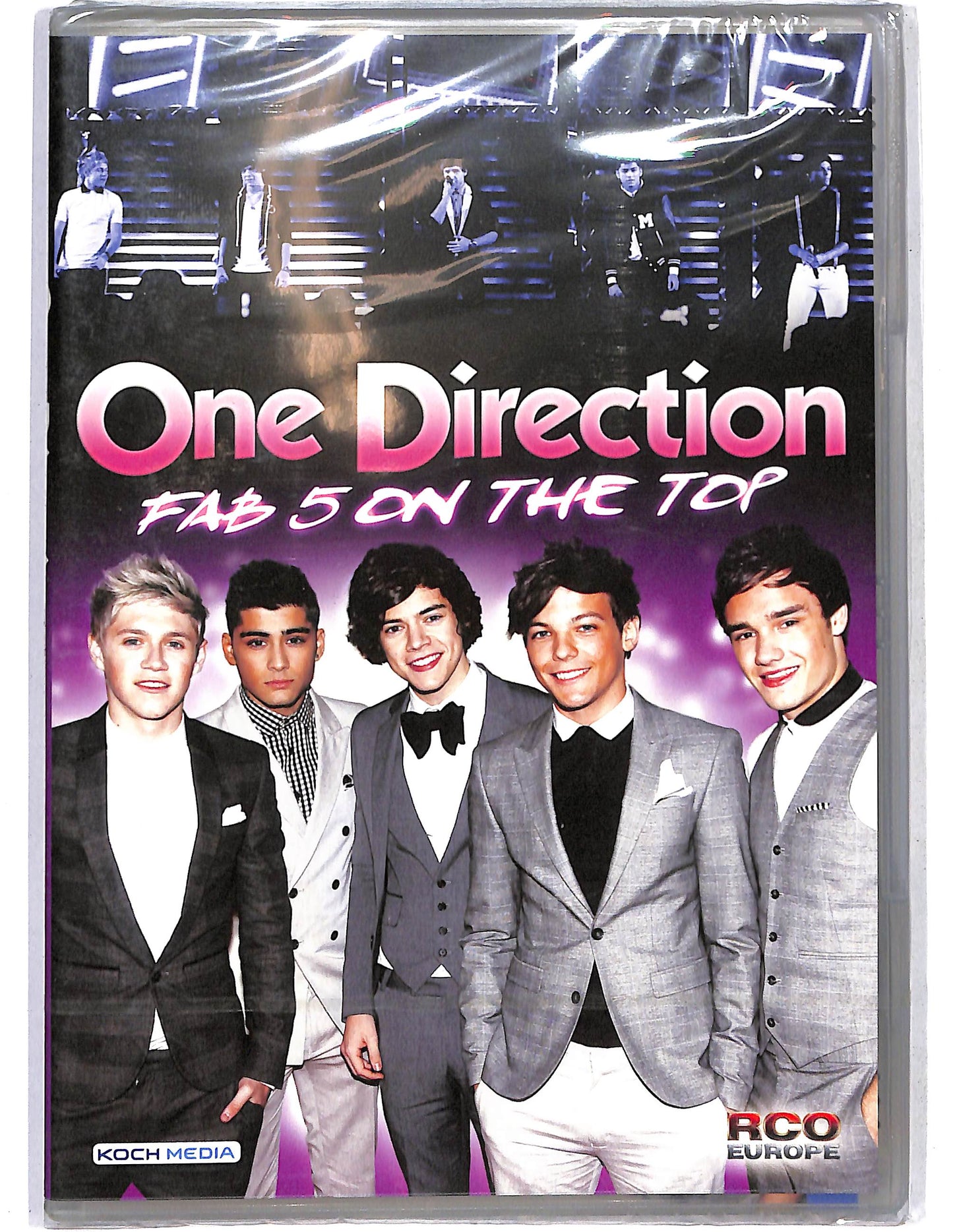 EBOND One Direction Fab 5 on the top DVD D641413