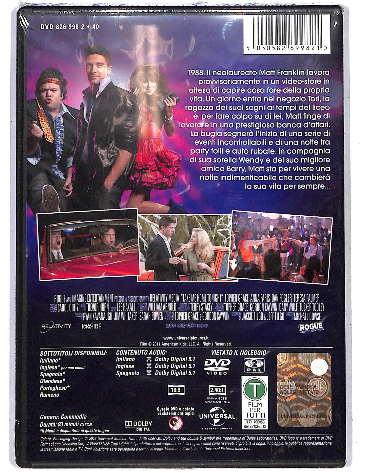 EBOND Take me home tonight DVD D641438