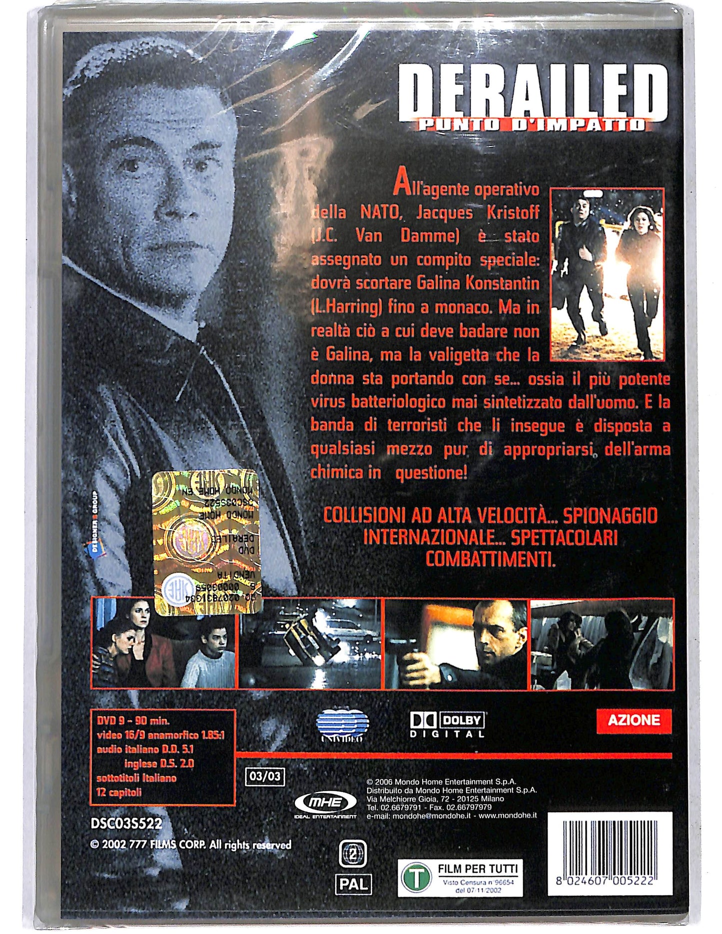 EBOND Derailed Punto d'impatto DVD D641443