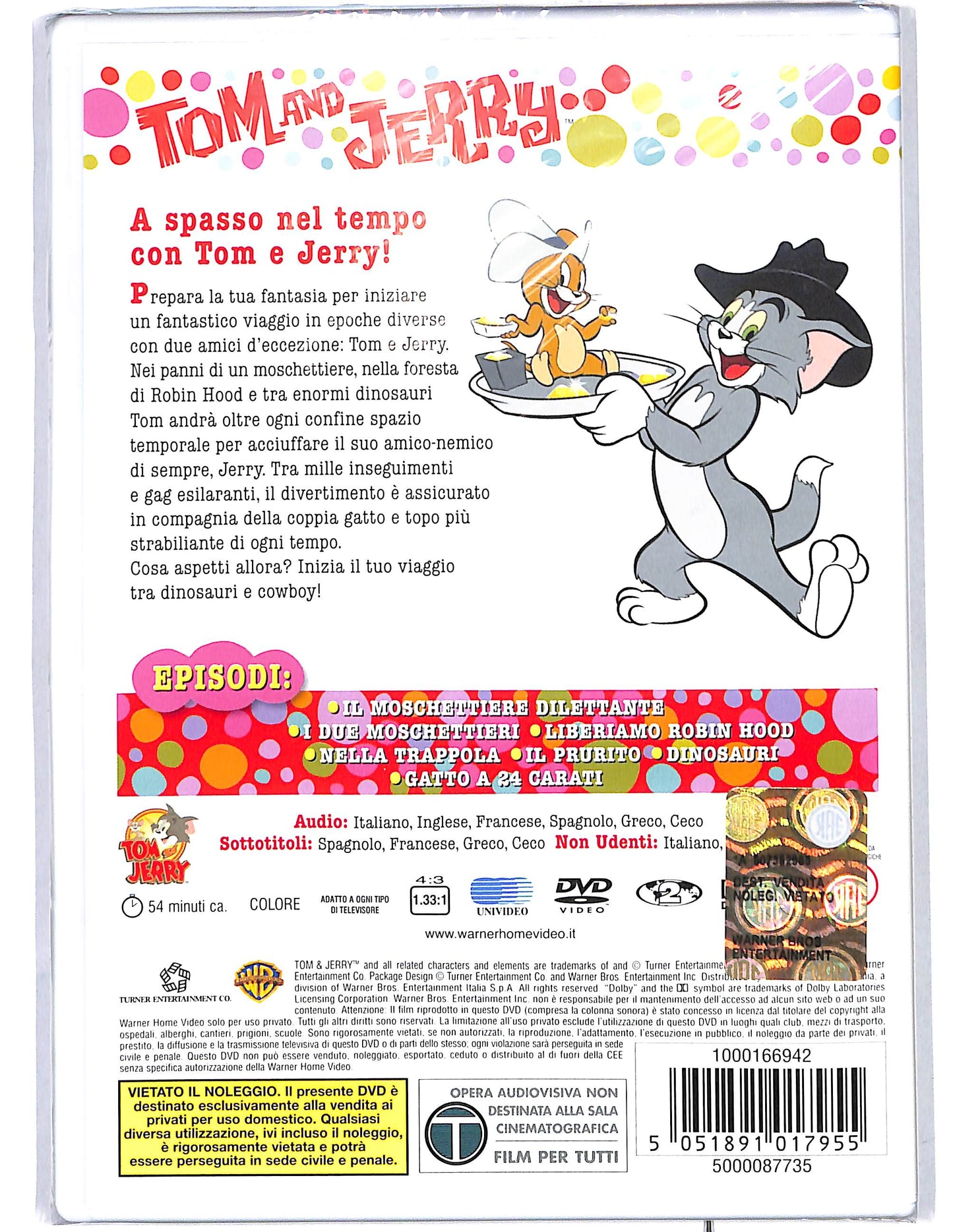 EBOND La macchina del tempo Tom and Jerry DVD D641521