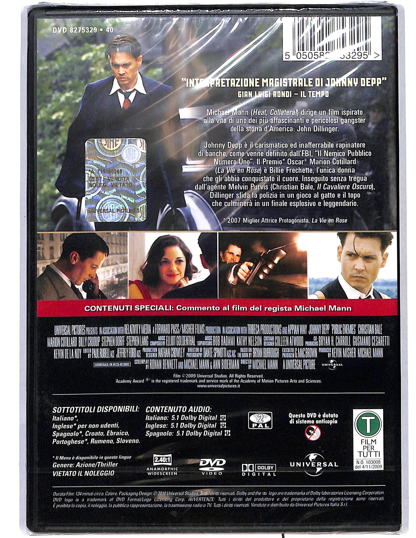 EBOND Nemico pubblico DVD D641544