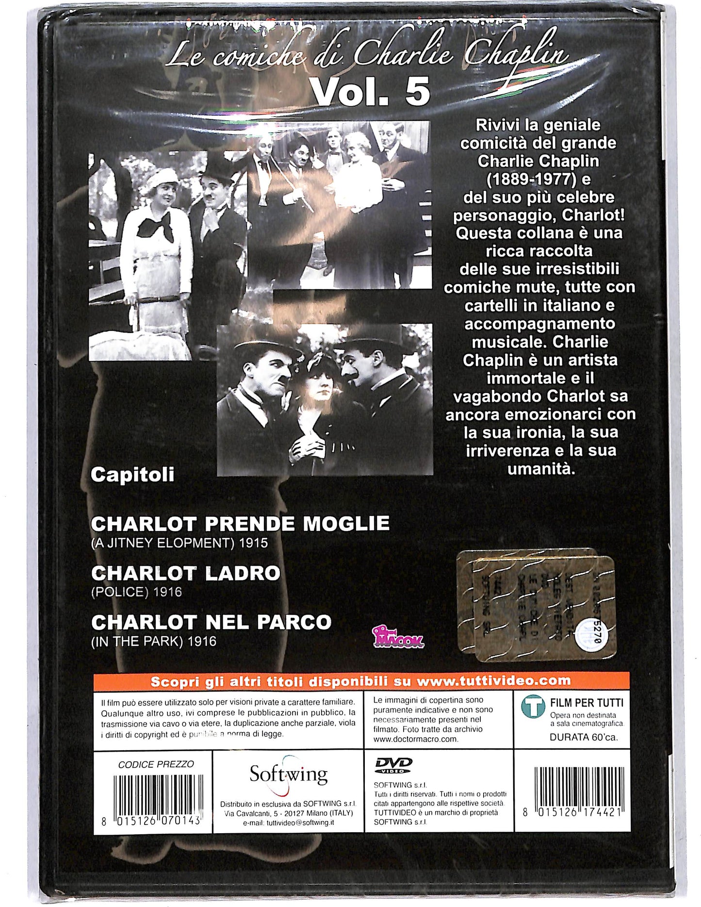 EBOND Le comiche di Charlin Chaplin Vol.5 DVD D641623