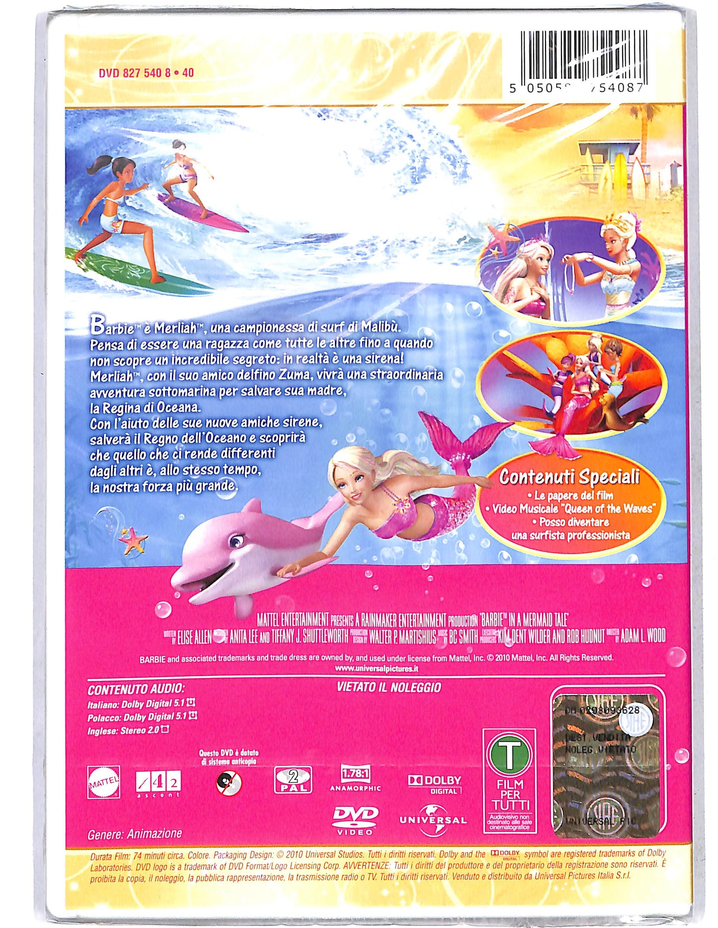 EBOND Barbie e l'avventura nell'Oceano DVD D641702