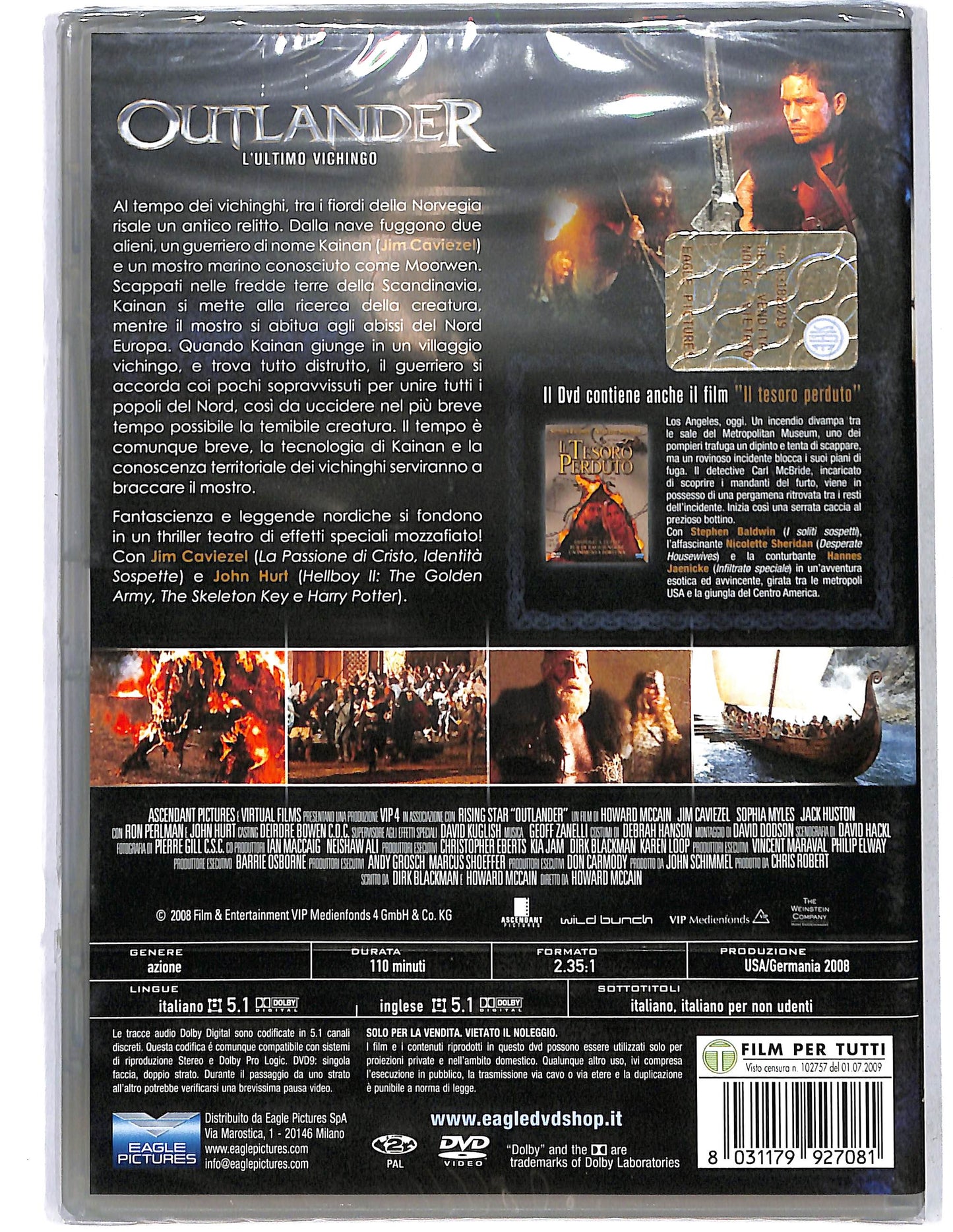 EBOND Outlander L'ultimo vichingo / Il tesoro perduto DVD D641717