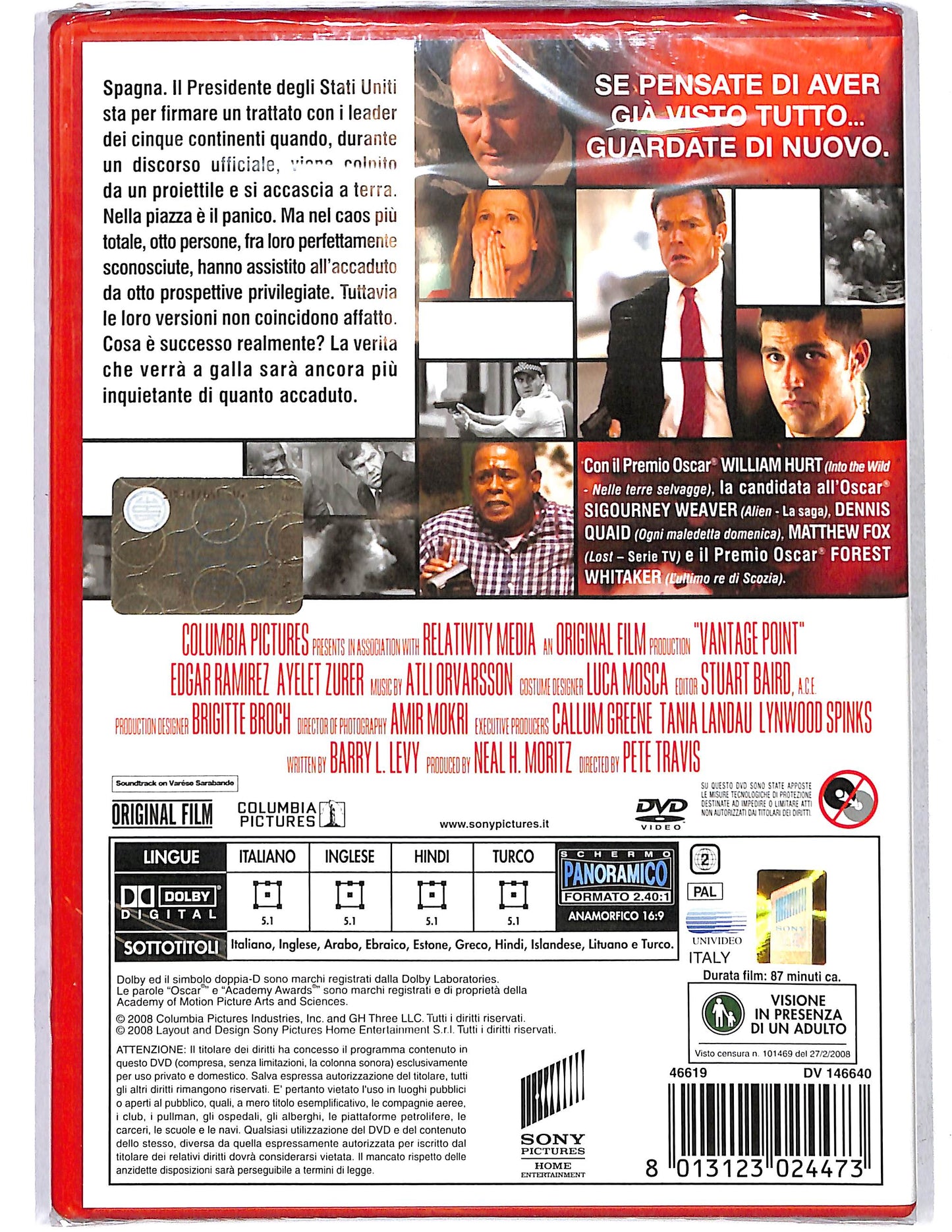 EBOND Vantage point NOLEGGIO DVD D641744
