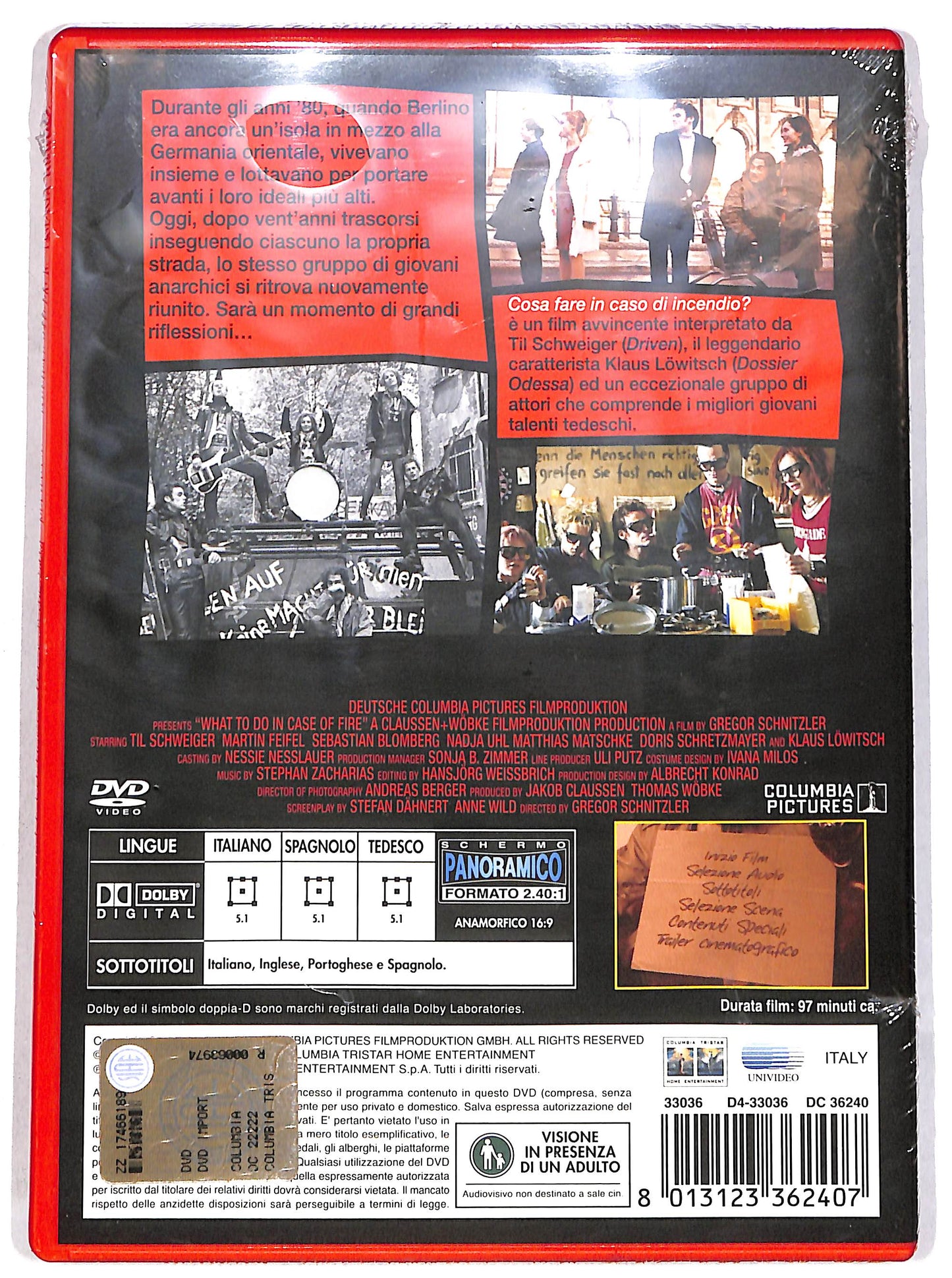 EBOND Cosa fare in caso di incendio? DVD D641860