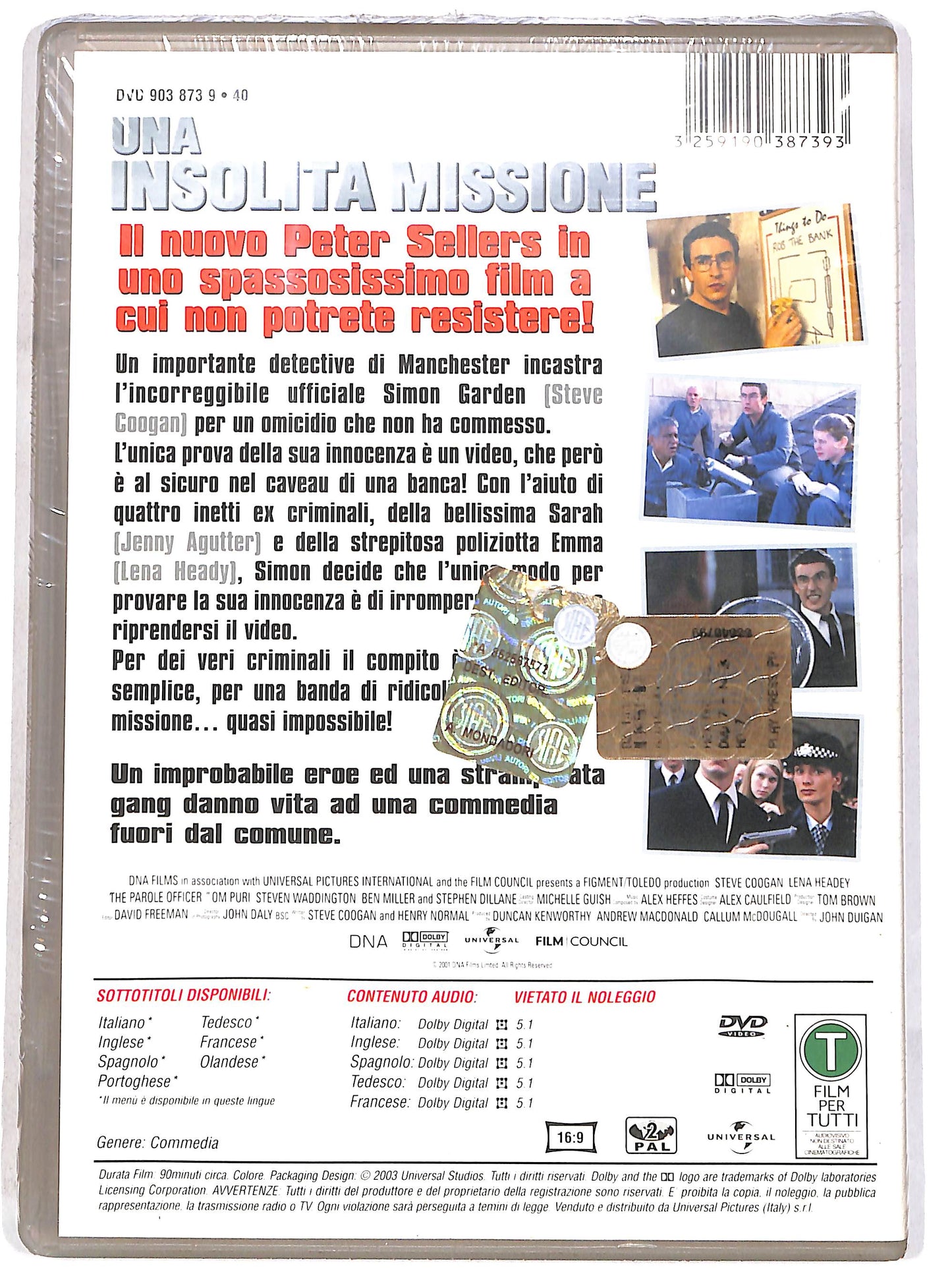 EBOND Una insolita missione DVD D641868