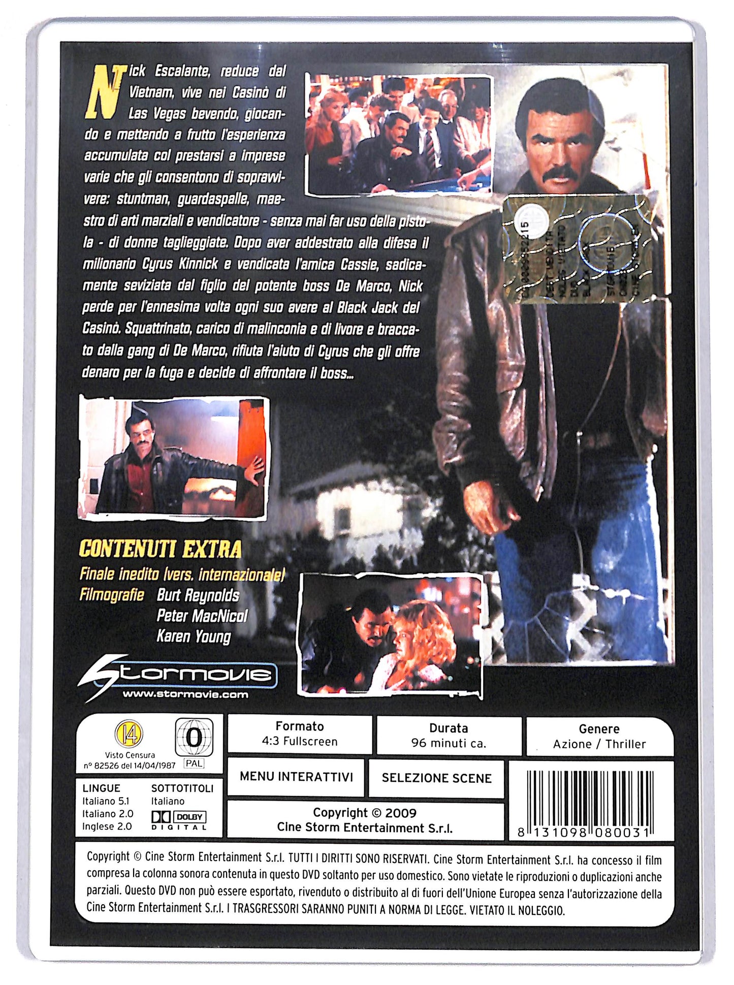 EBOND Black Jack con Burt Reynolds DVD D641919