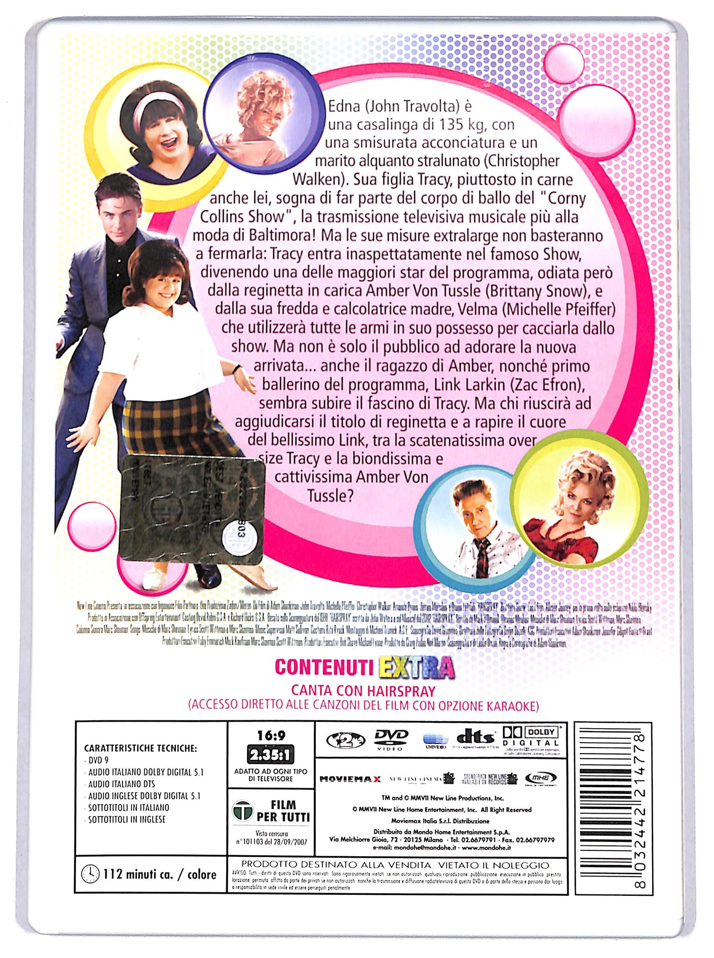 EBOND hairspray DVD D641922
