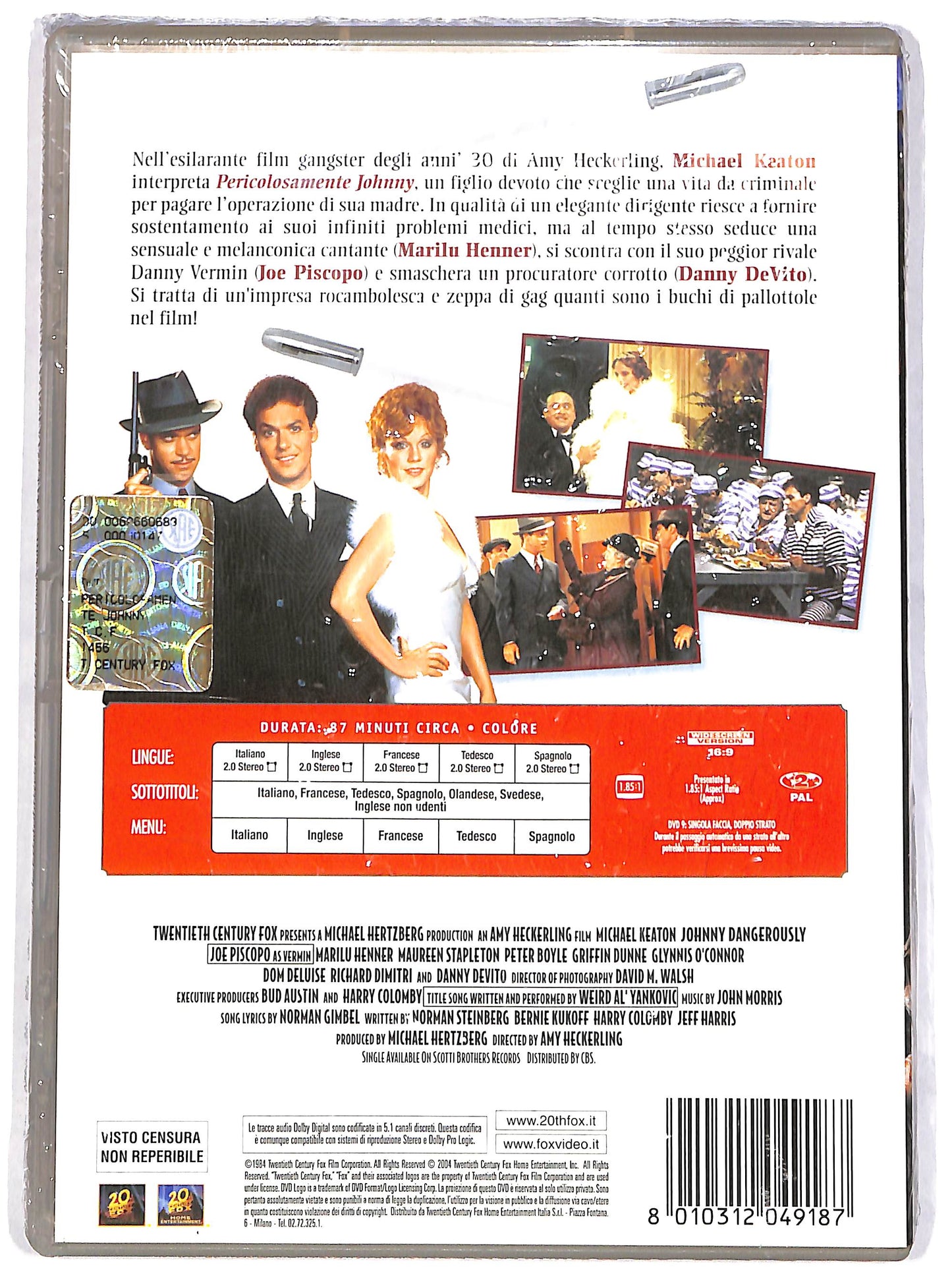EBOND Pericolosamente Johnny DVD D642103