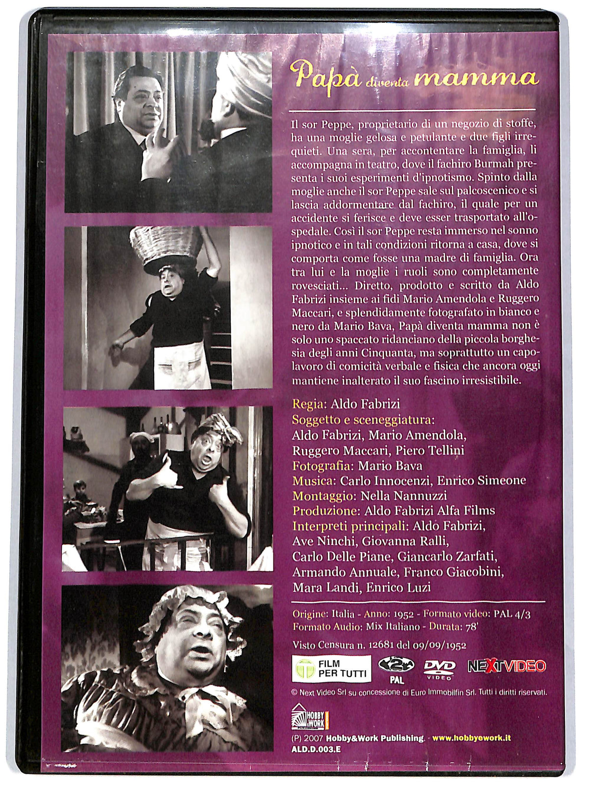 EBOND Papa diventa mamma EDITORIALE DVD D642159