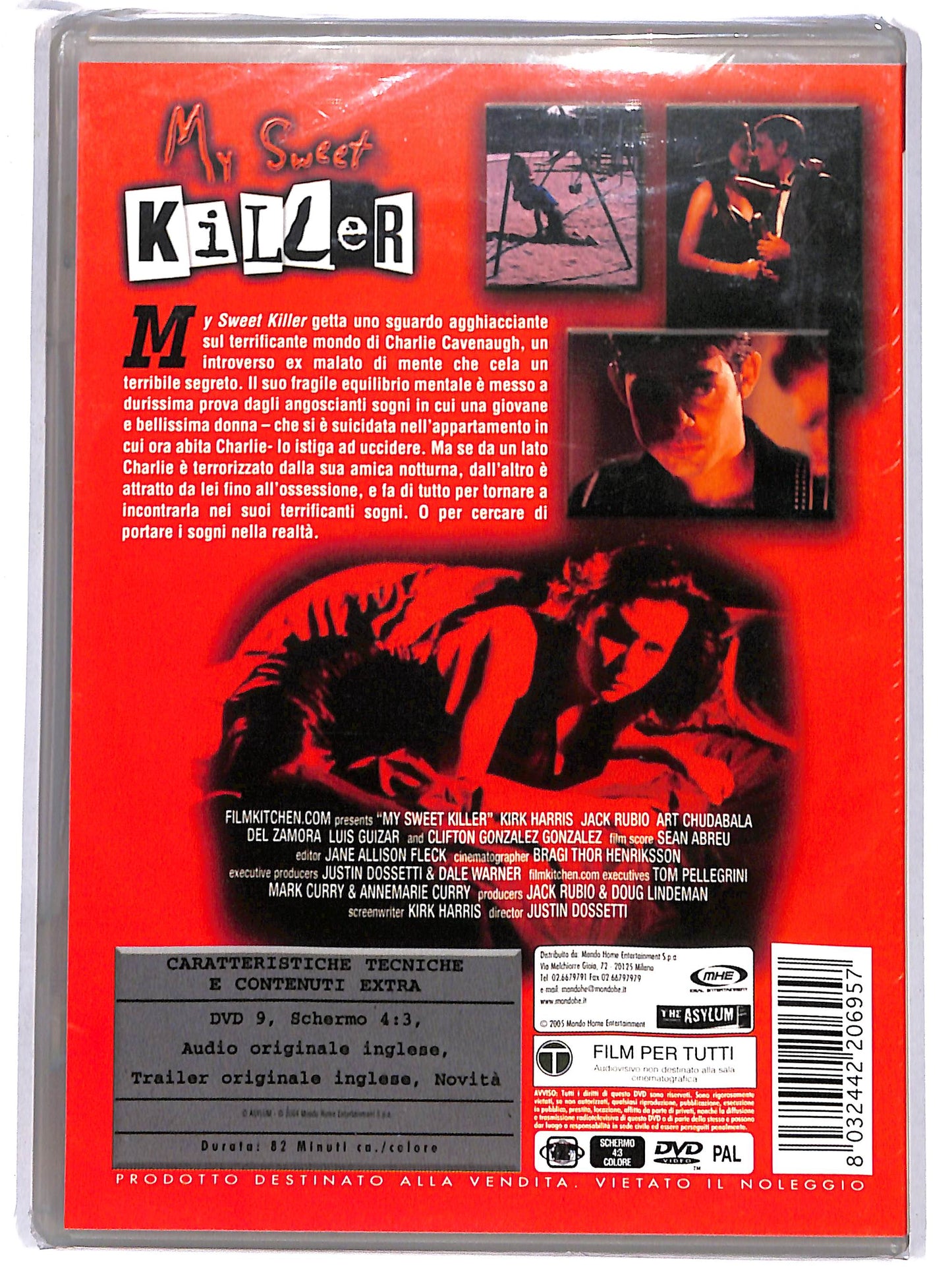 EBOND my sweet killer DVD D642252