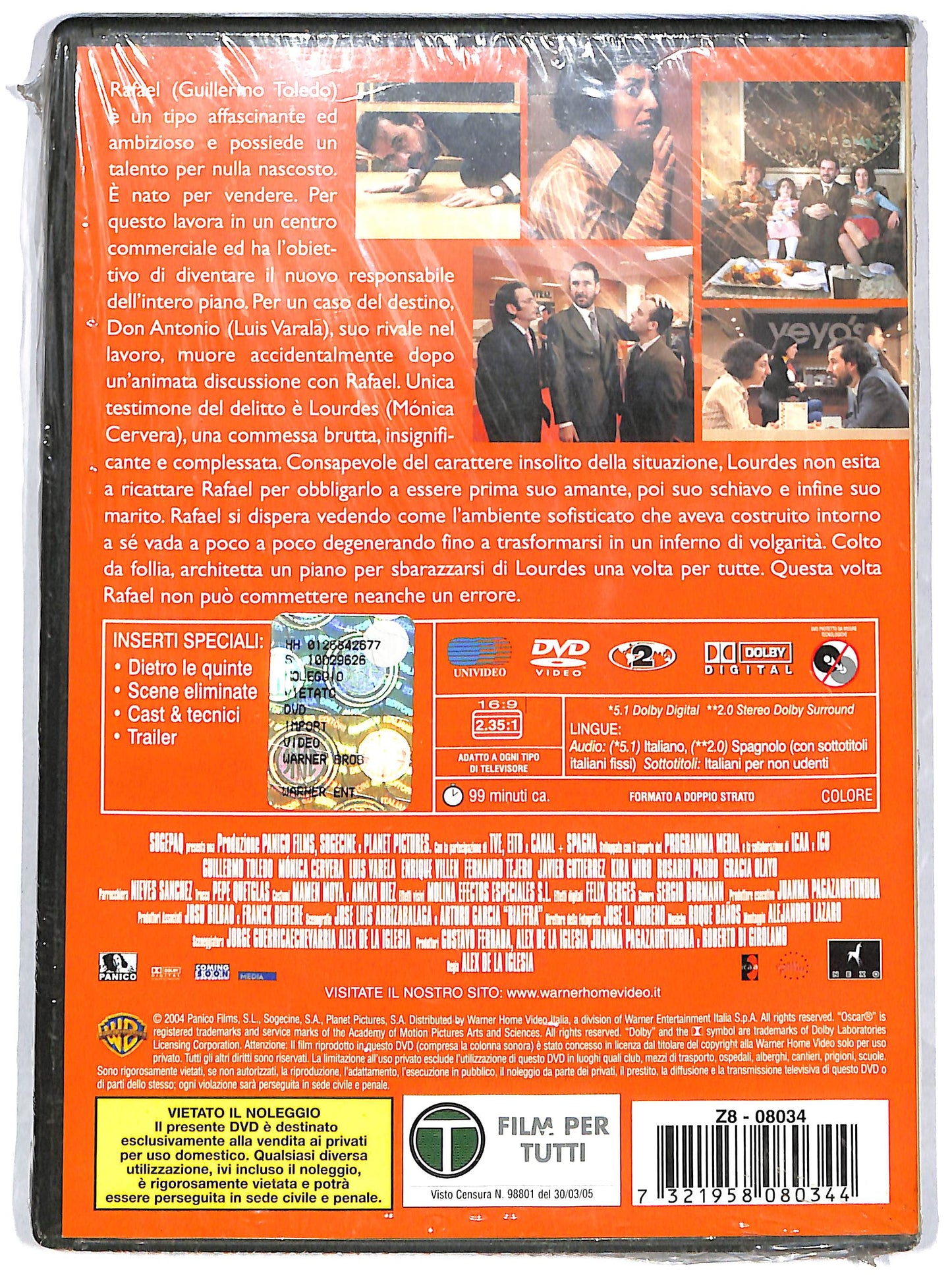 EBOND Crimen perfecto - Finche morte non li separi DVD D642431
