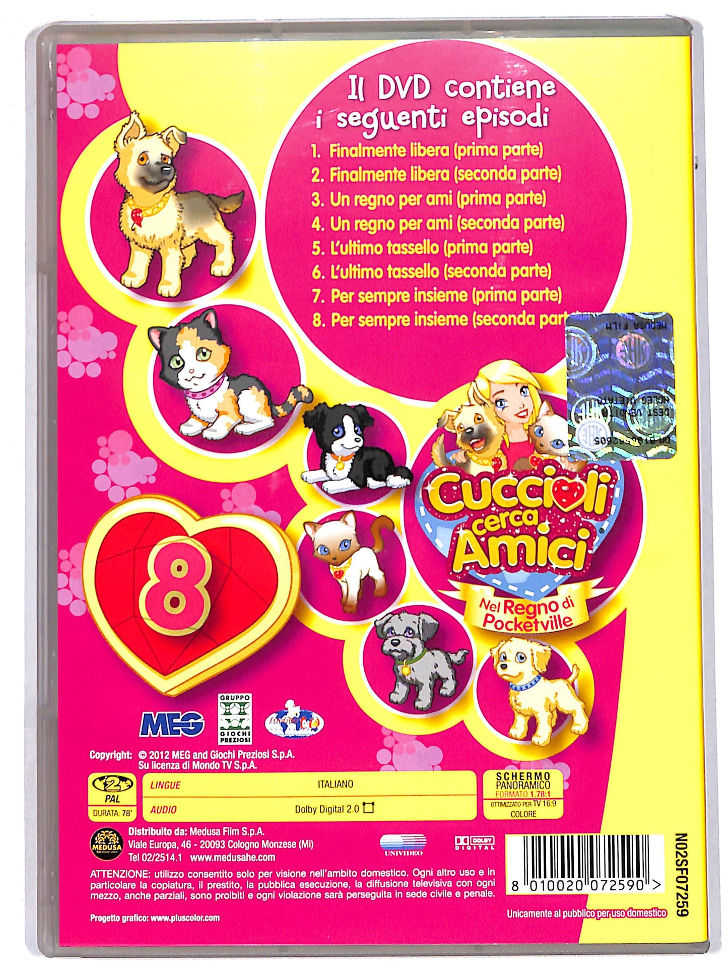 EBOND Cuccioli Cerca Amici vol. 8 DVD D642538