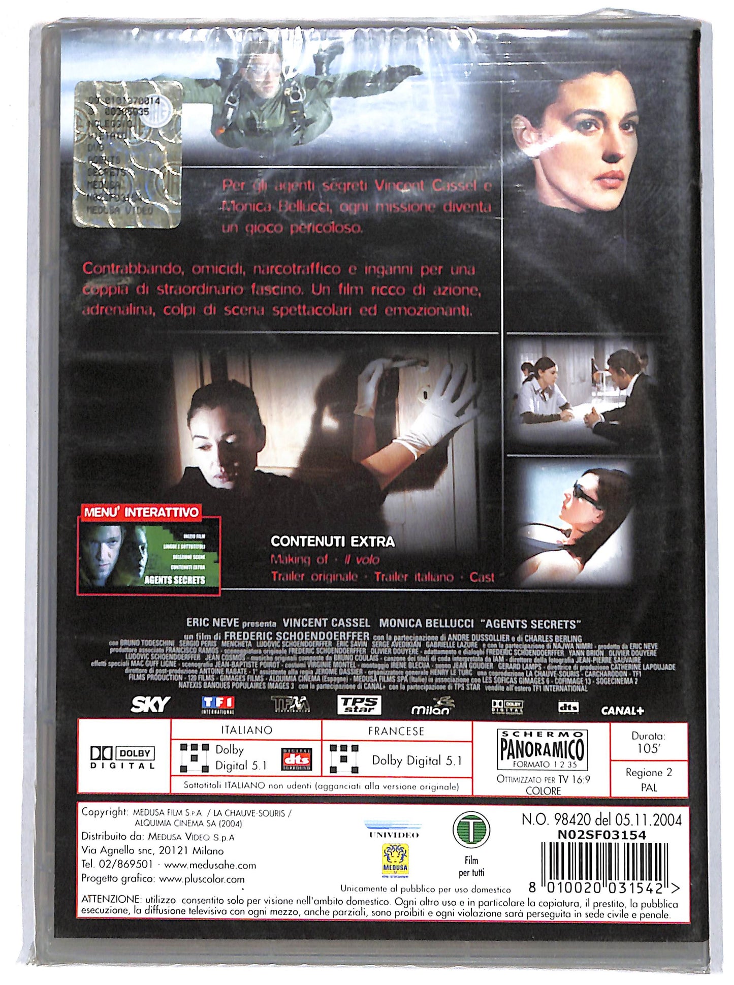 EBOND agents secrets DVD D642542
