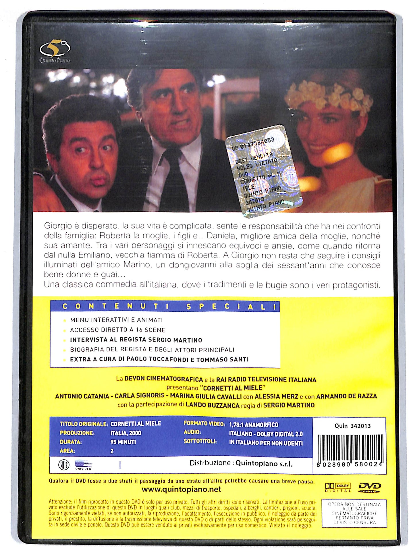 EBOND Cornetti al miele DVD D642562