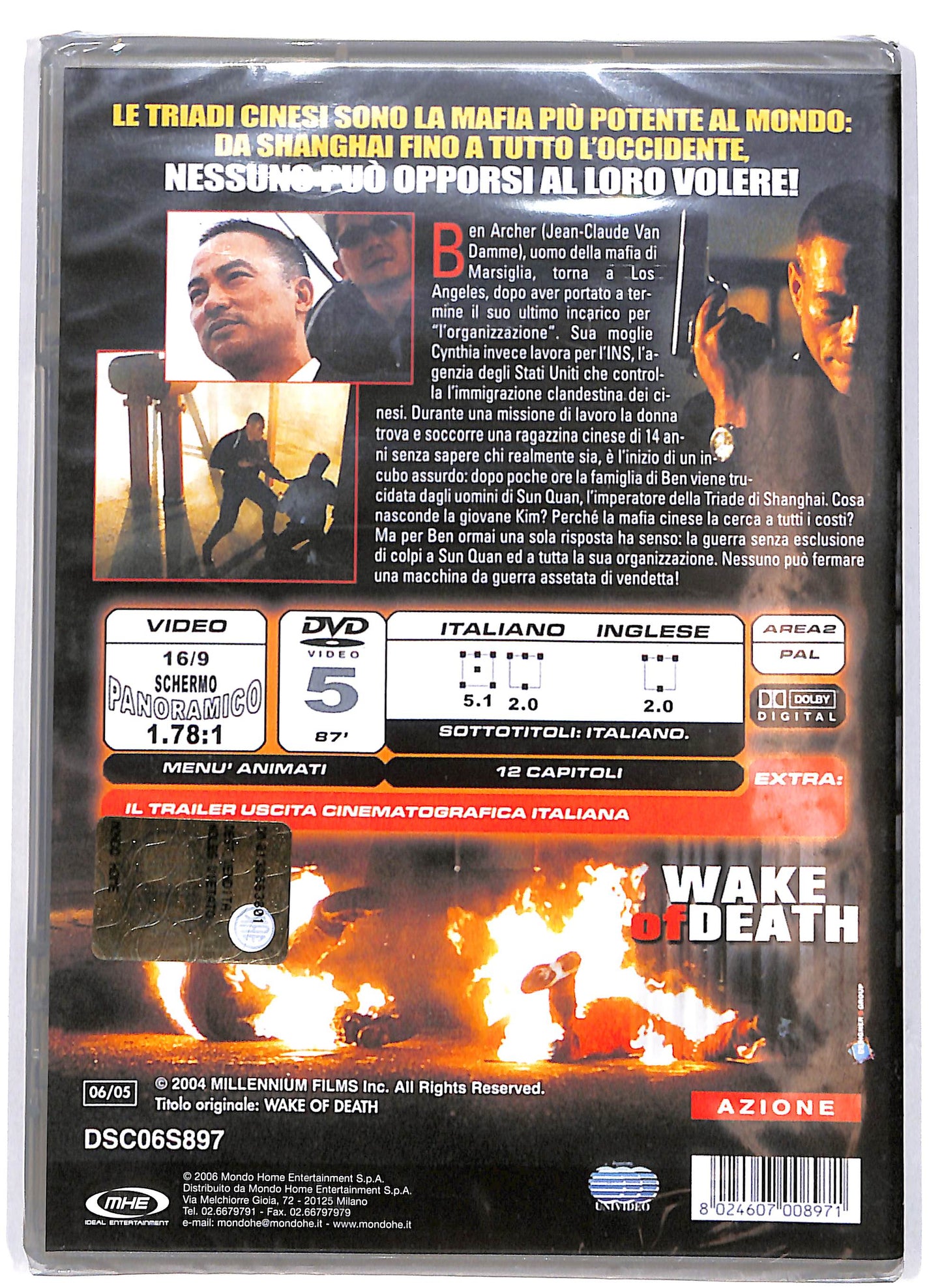 EBOND Wake of Death - Scia di morte DVD D642608