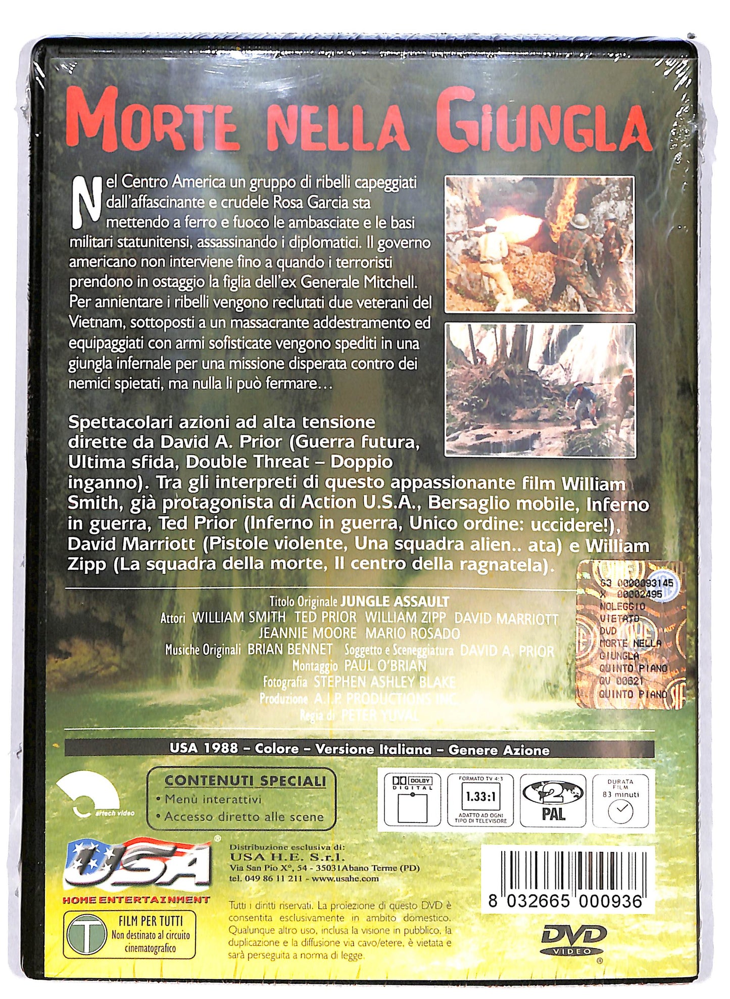 EBOND Morte nella giungla DVD D642671