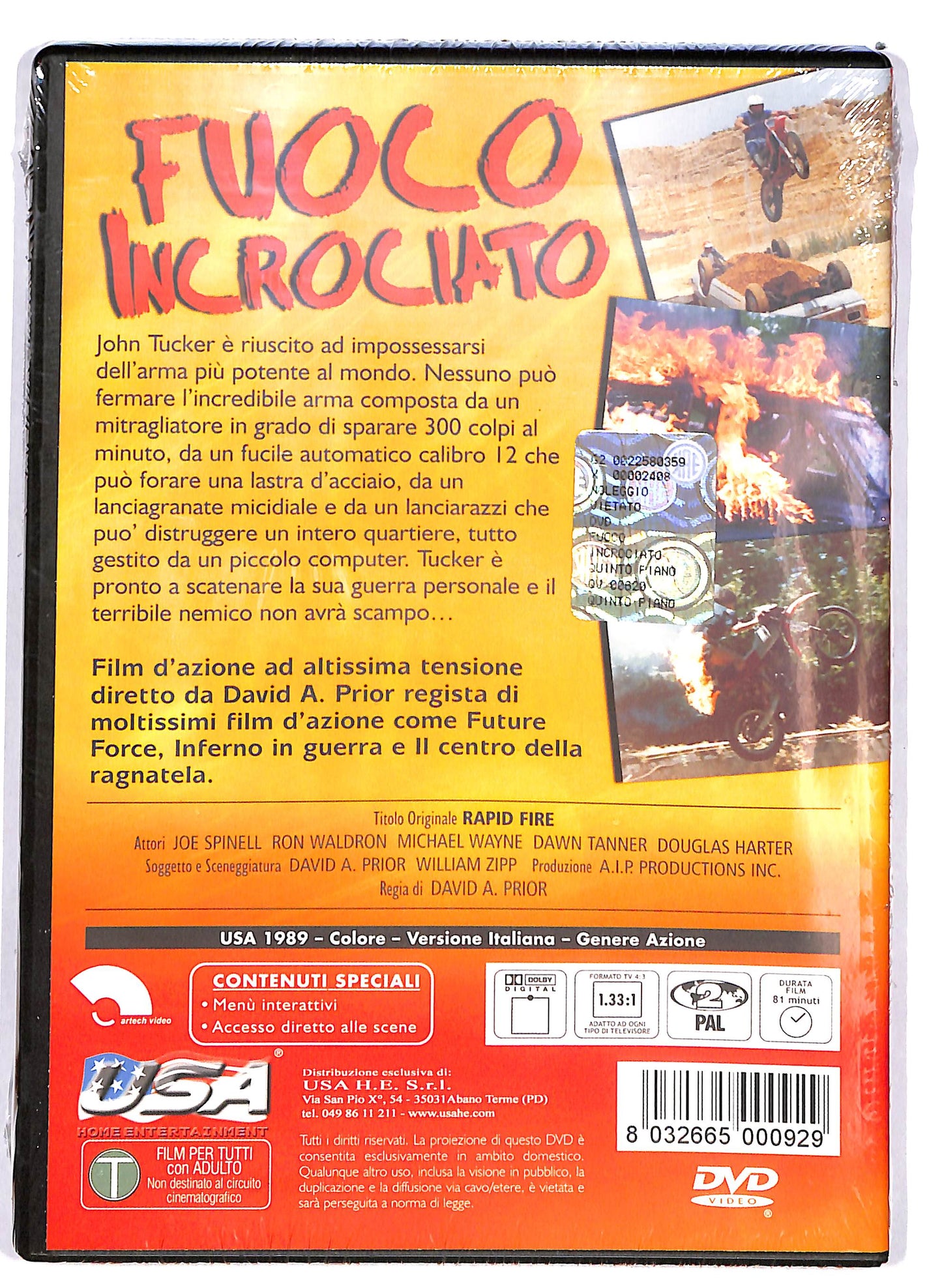 EBOND Fuoco Incrociato DVD D642675