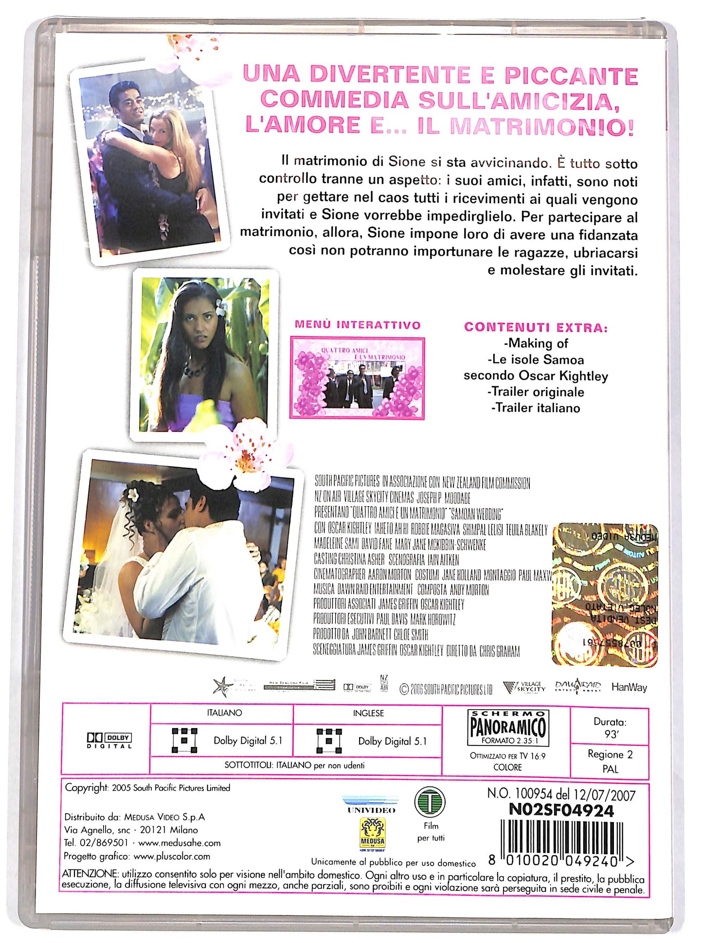 EBOND Quattro amici e un matrimonio DVD D642728