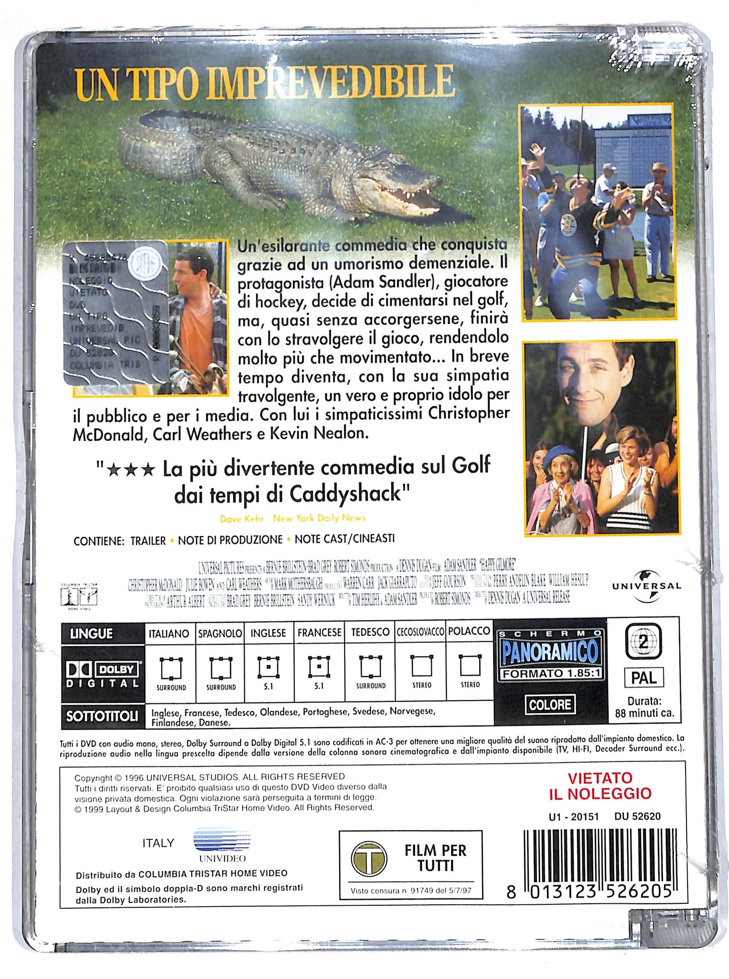 EBOND Un tipo imprevedibile SJB DVD D642803