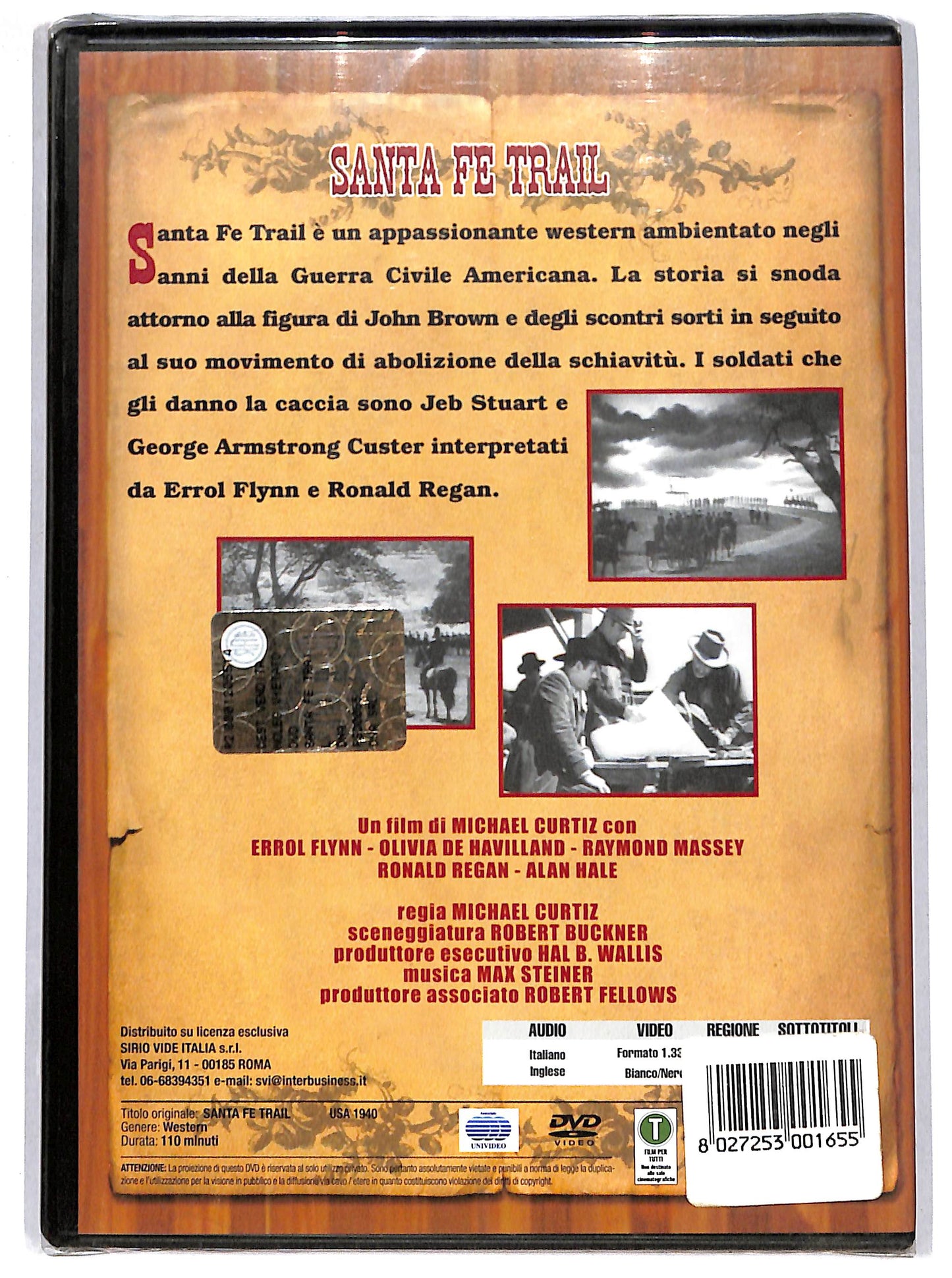 EBOND santa fe trail DVD D642840