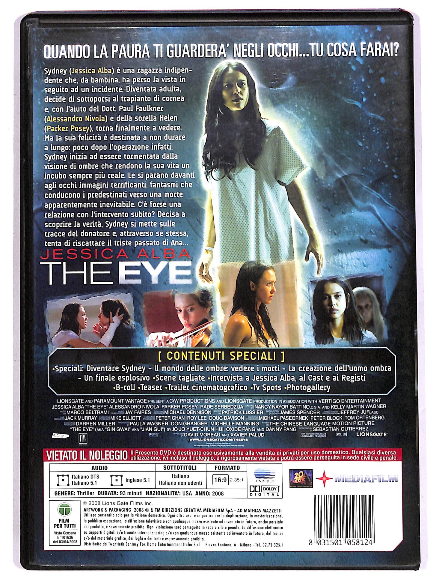 EBOND The Eye EDIZIONE SPECIALE DVD D642928