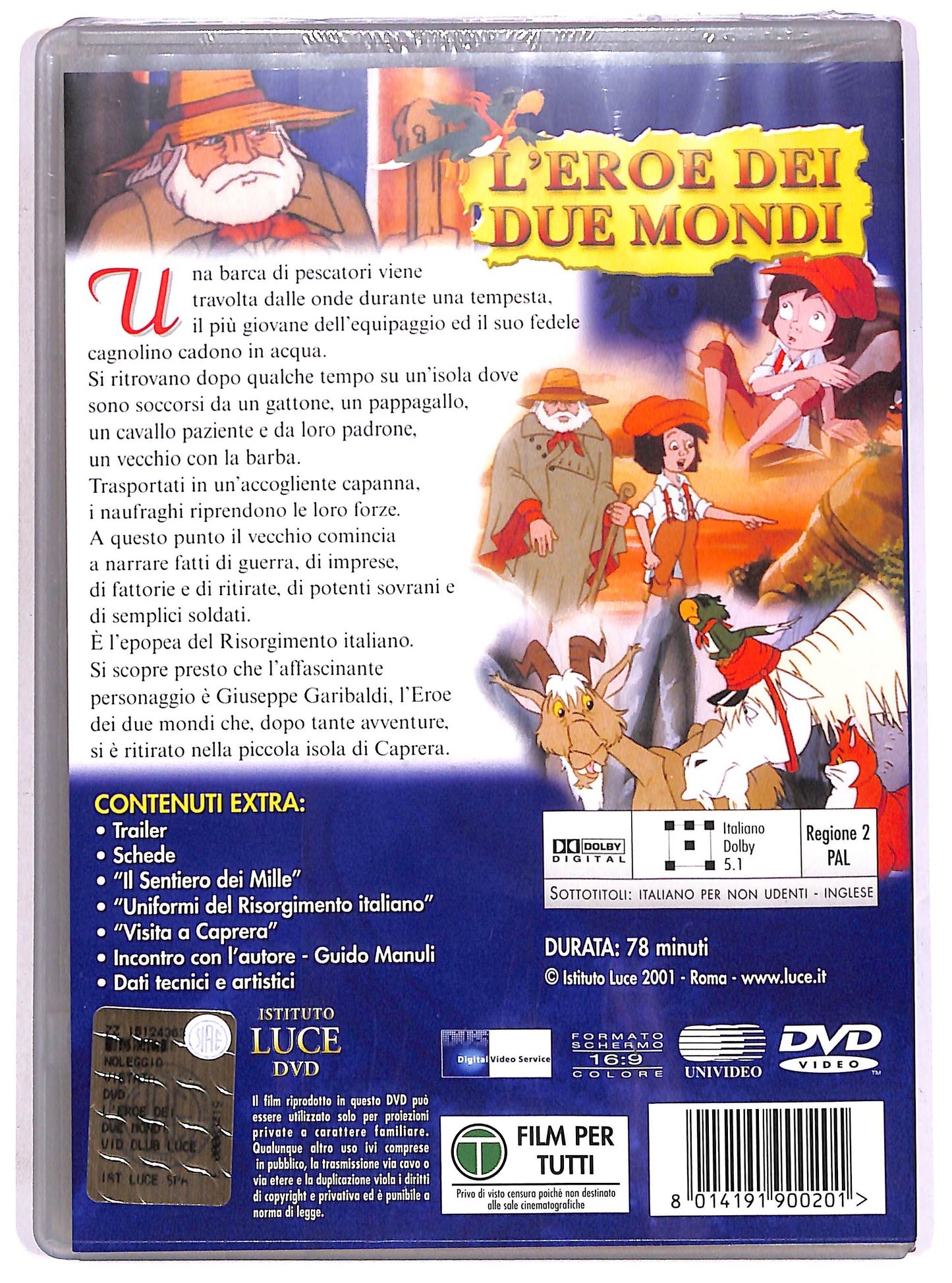 EBOND L'eroe dei due mondi DVD D642935