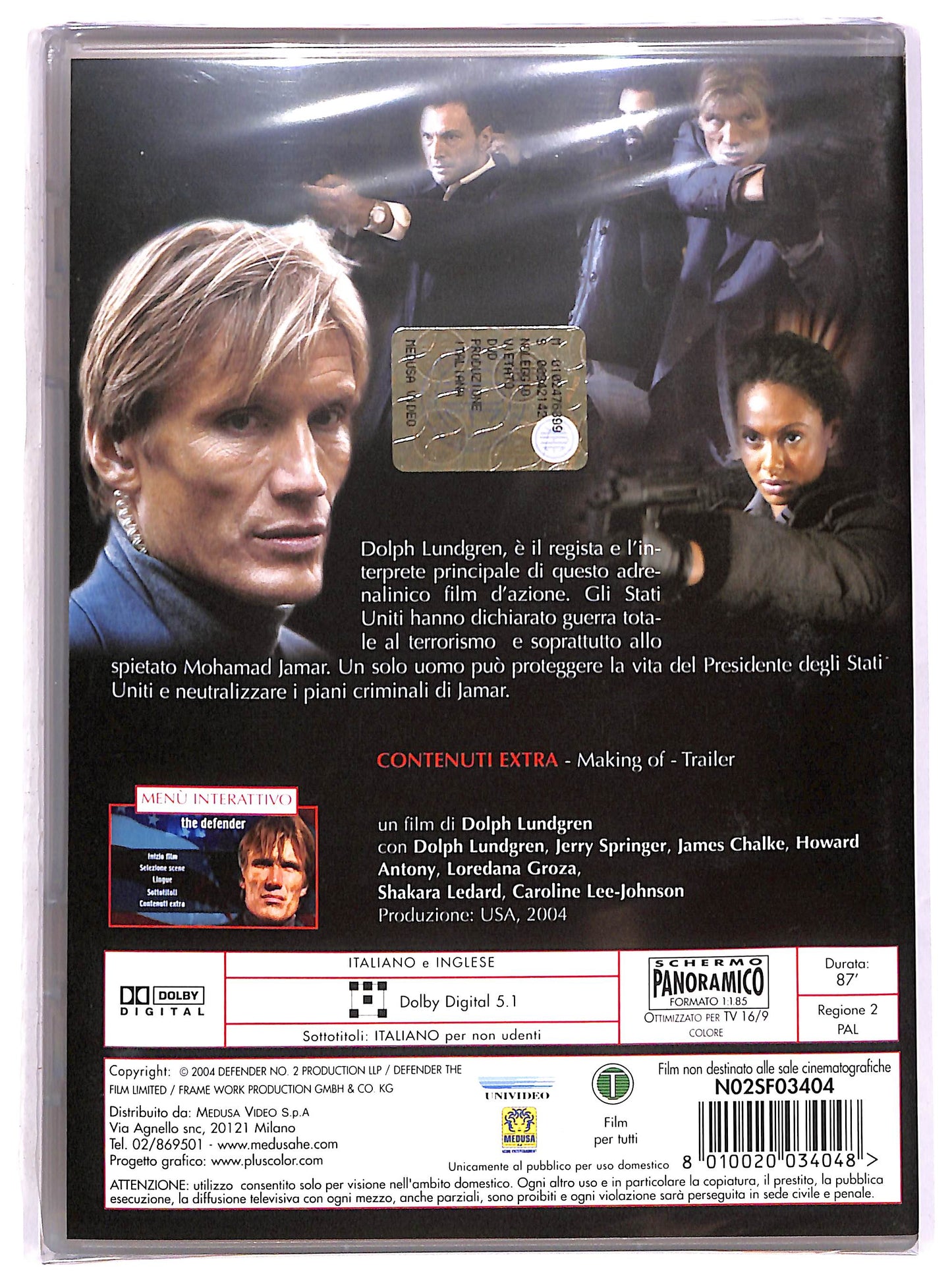 EBOND The Defender DVD D643027