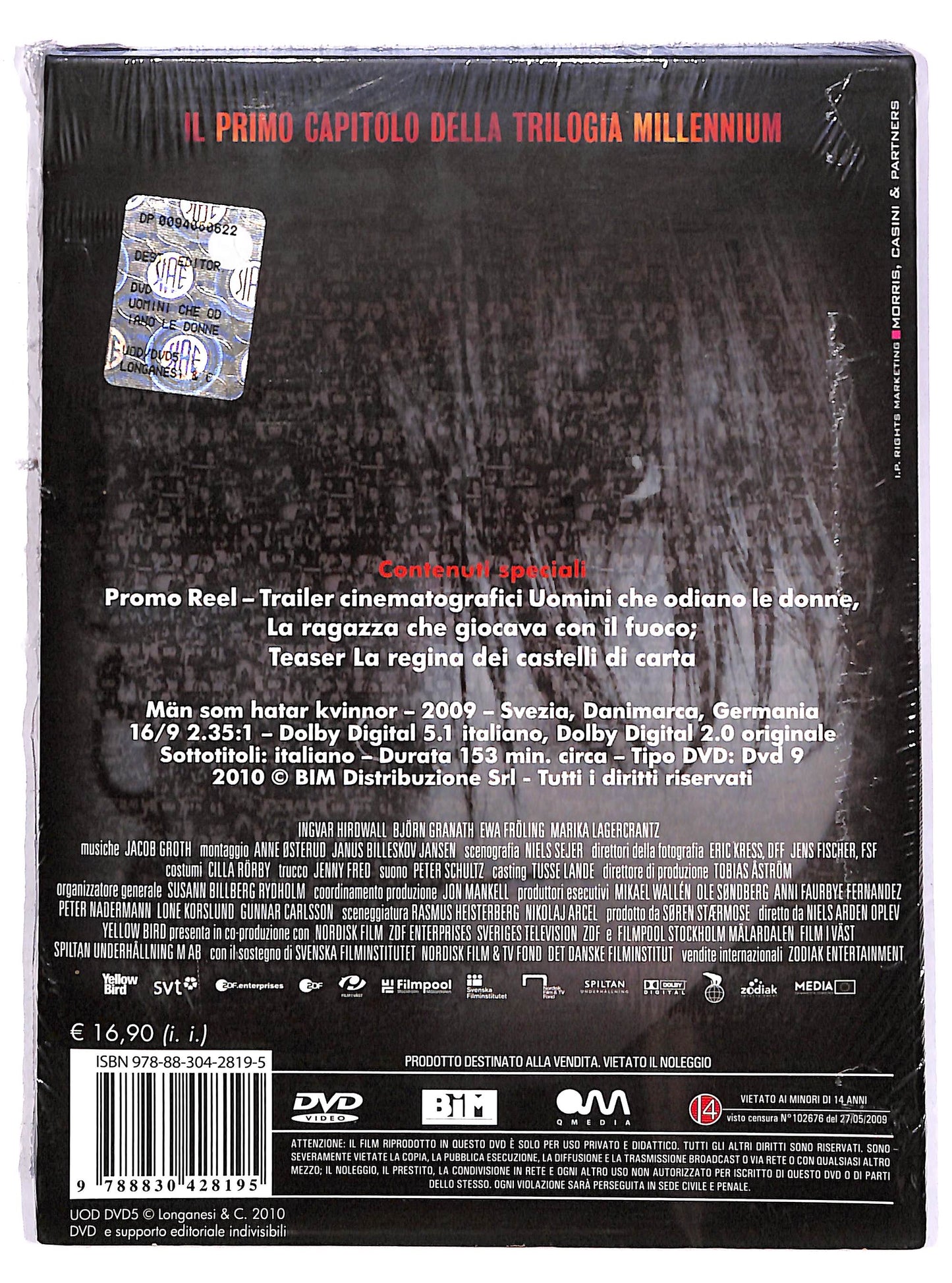 EBOND Uomini che odiano le donne DIGIBOOK DVD D643055