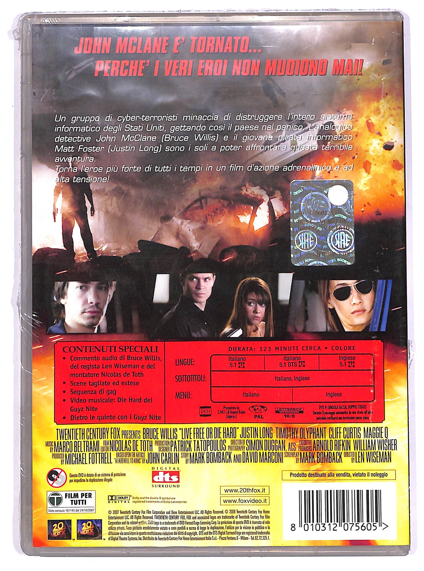 EBOND Die Hard - Vivere o morire DVD D643162