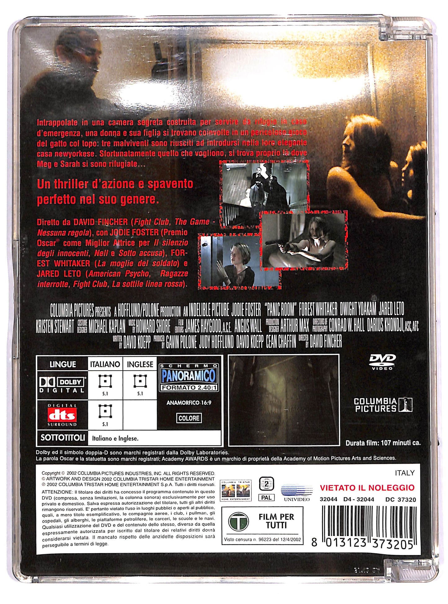 EBOND Panic Room SJB DVD D643208