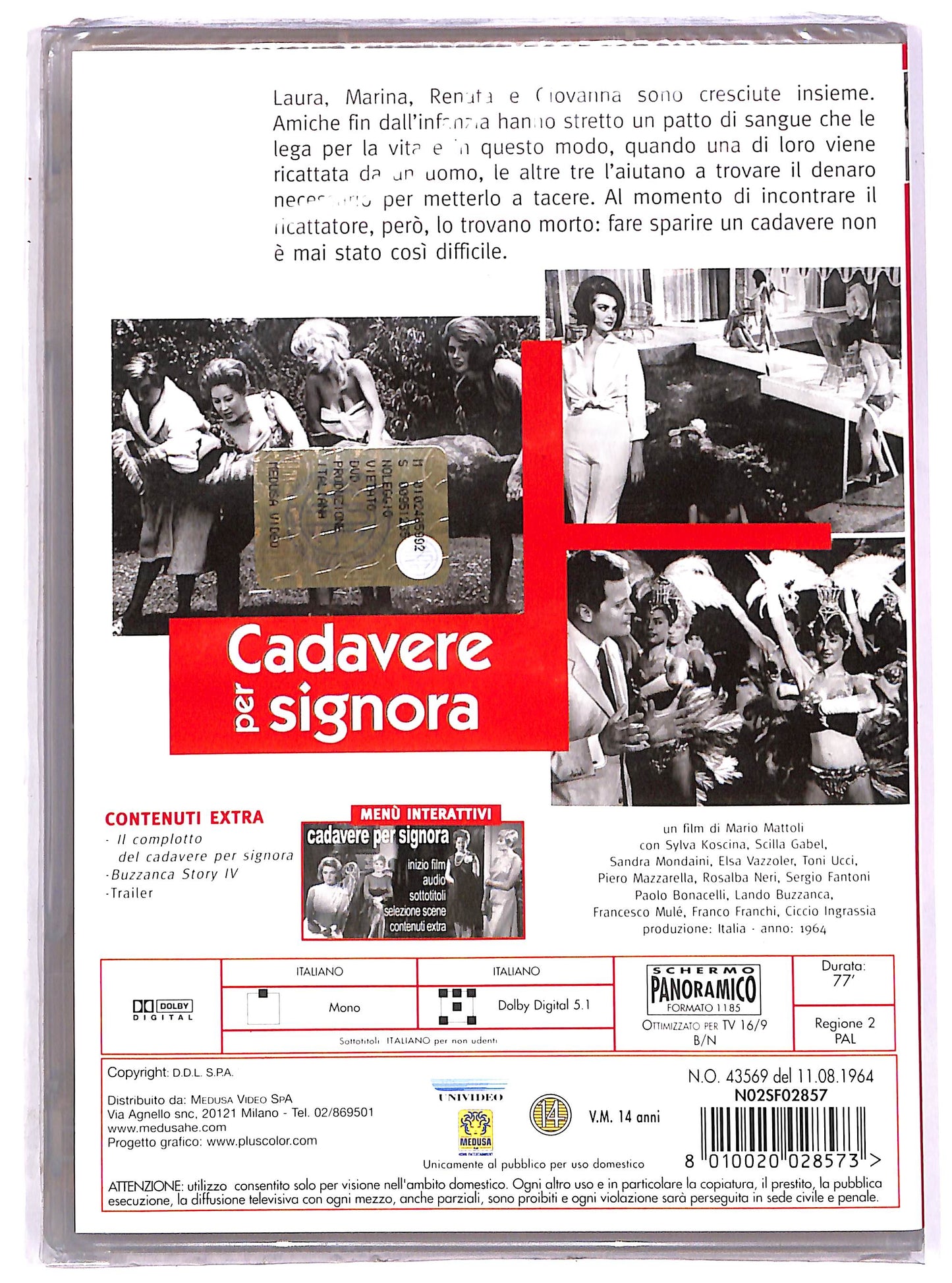 EBOND Cadavere per signora DVD D643304