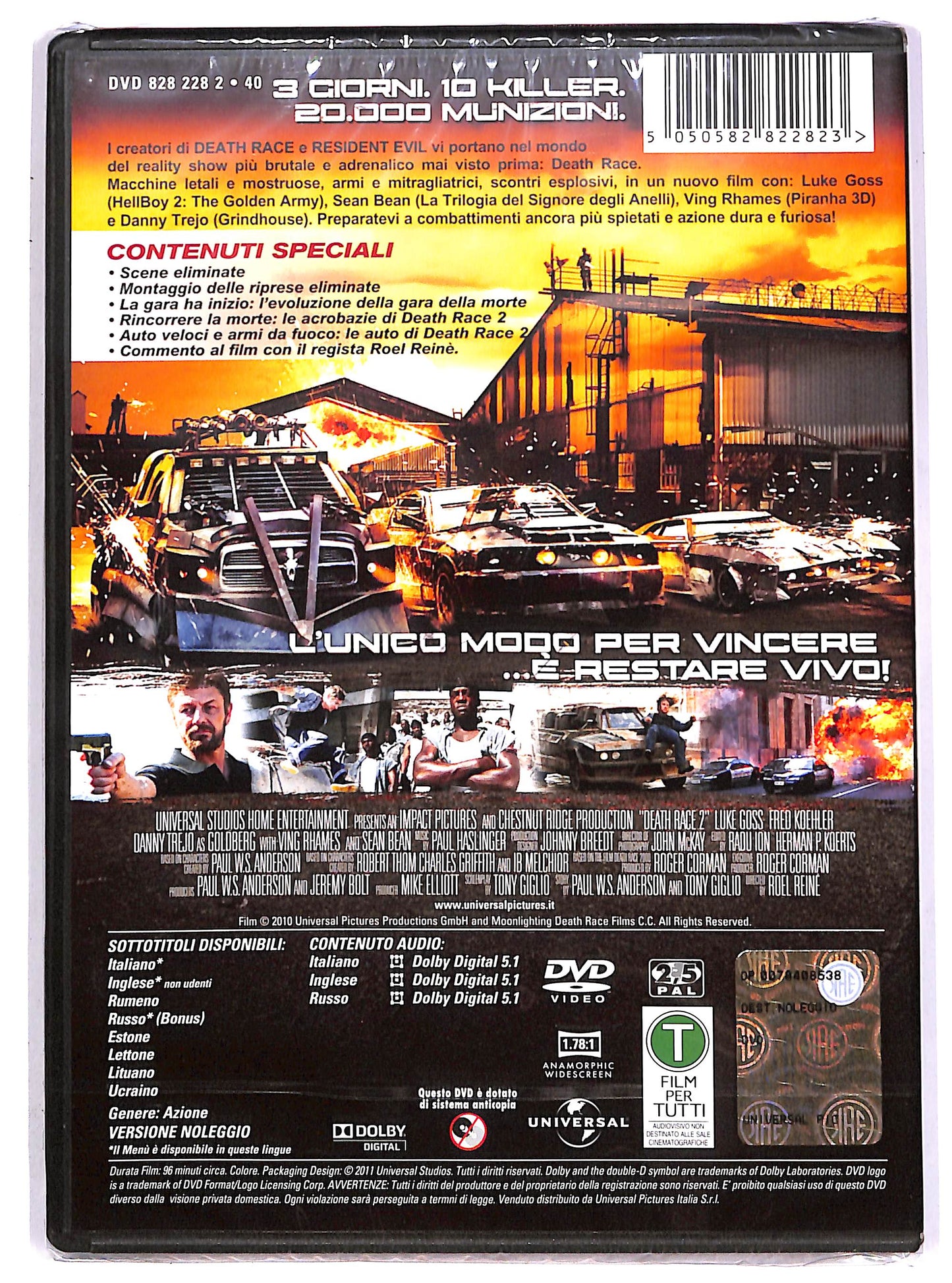 EBOND Death Race 2 NOLEGGIO DVD D643312