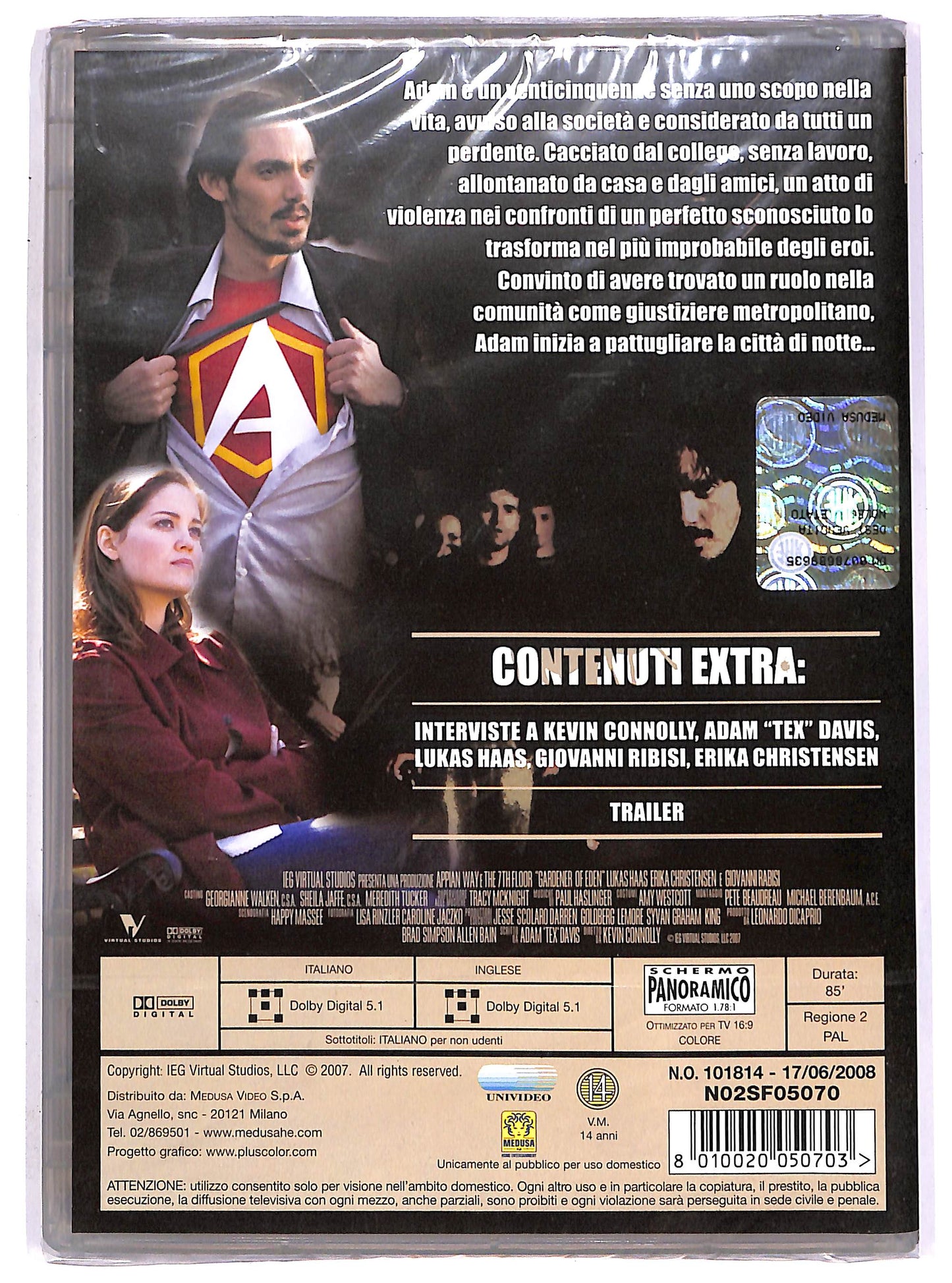 EBOND Gardener of Eden - Il giustiziere senza legge DVD D643330