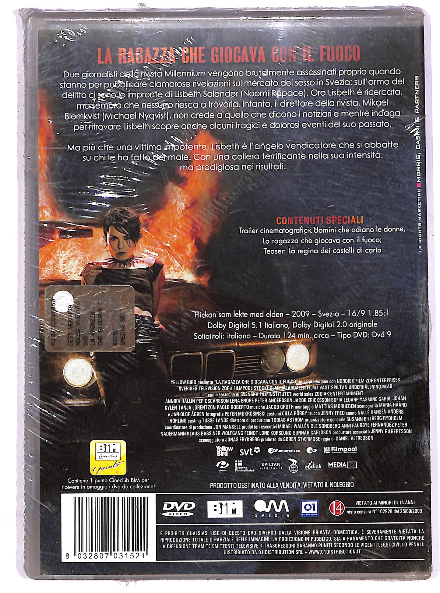 EBOND La ragazza che giocava con il fuoco DVD D643412