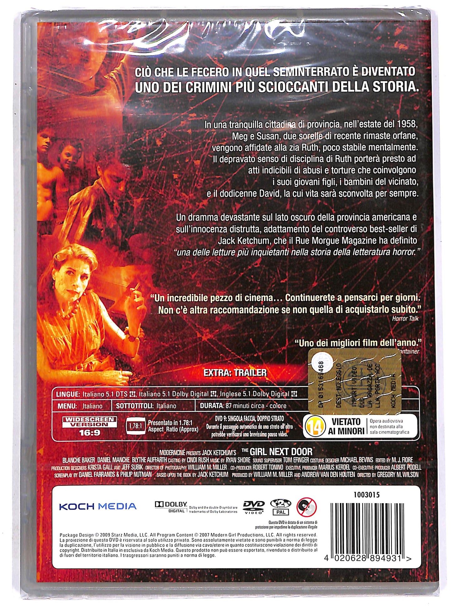 EBOND La ragazza della porta accanto NOLEGGIO DVD D643444