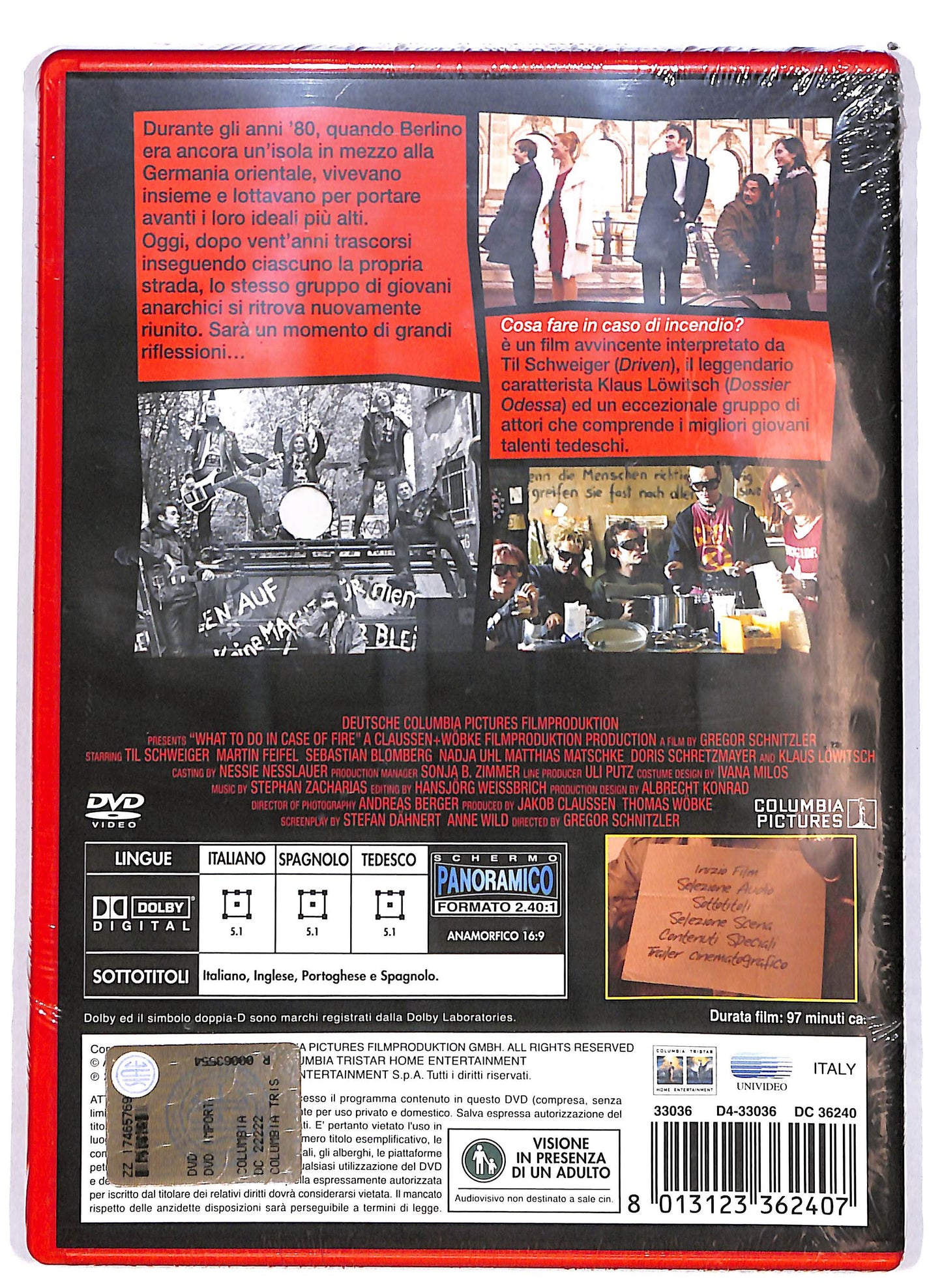 EBOND Cosa fare in caso di incendio? DVD D643504