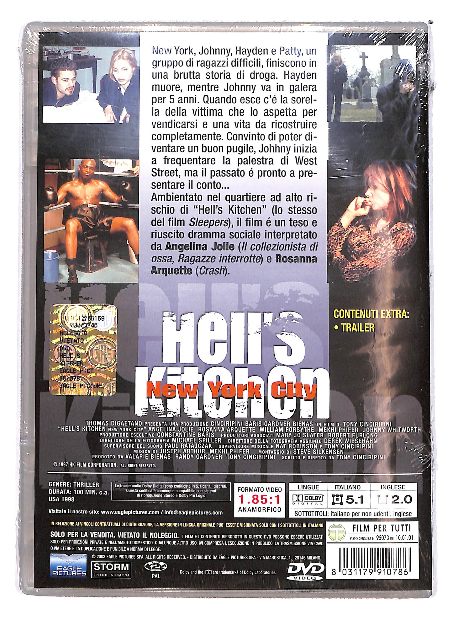 EBOND Hell's Kitchen - Le strade dell'inferno Slim DVD D643514