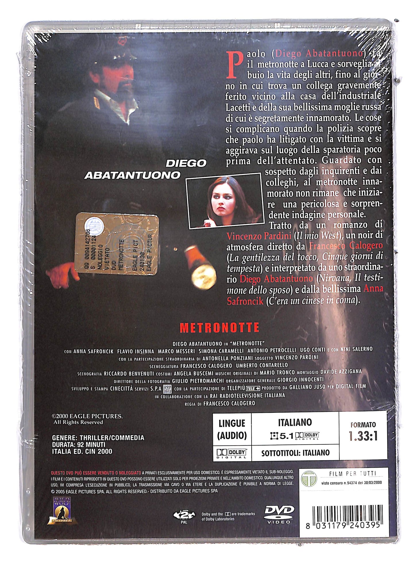 EBOND Metronotte Slim DVD D643517