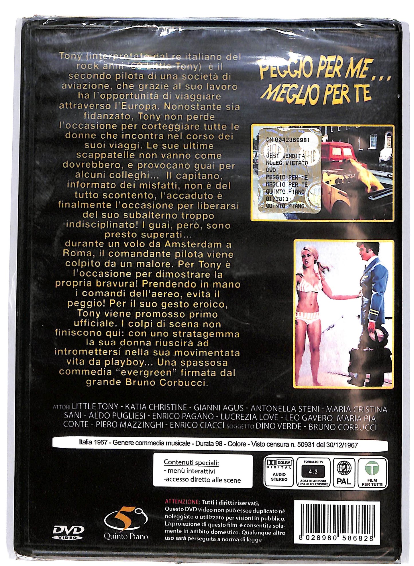 EBOND Peggio Per Me... Meglio Per Te DVD D643558