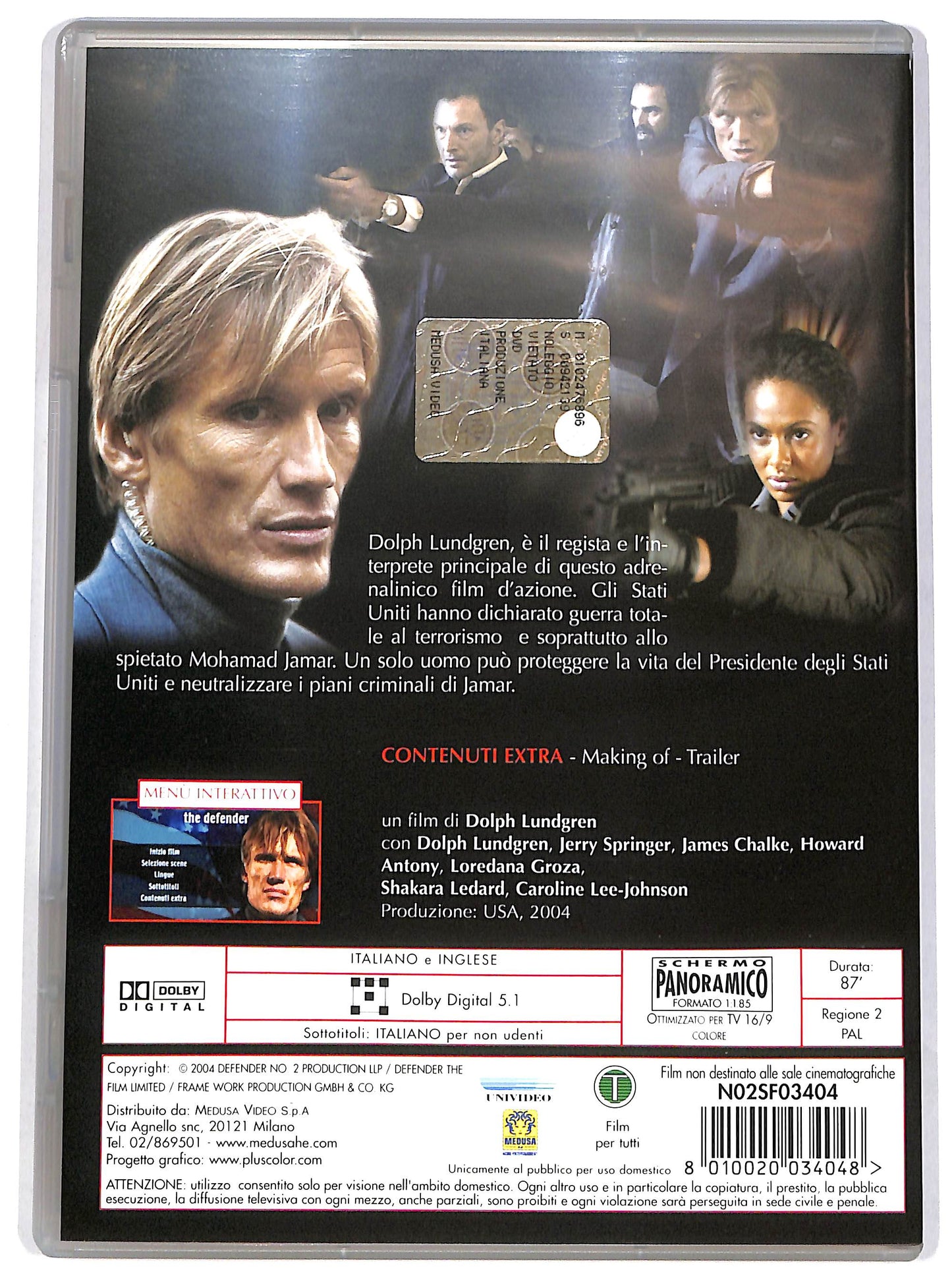 EBOND The Defender (film 2004) DVD D643613