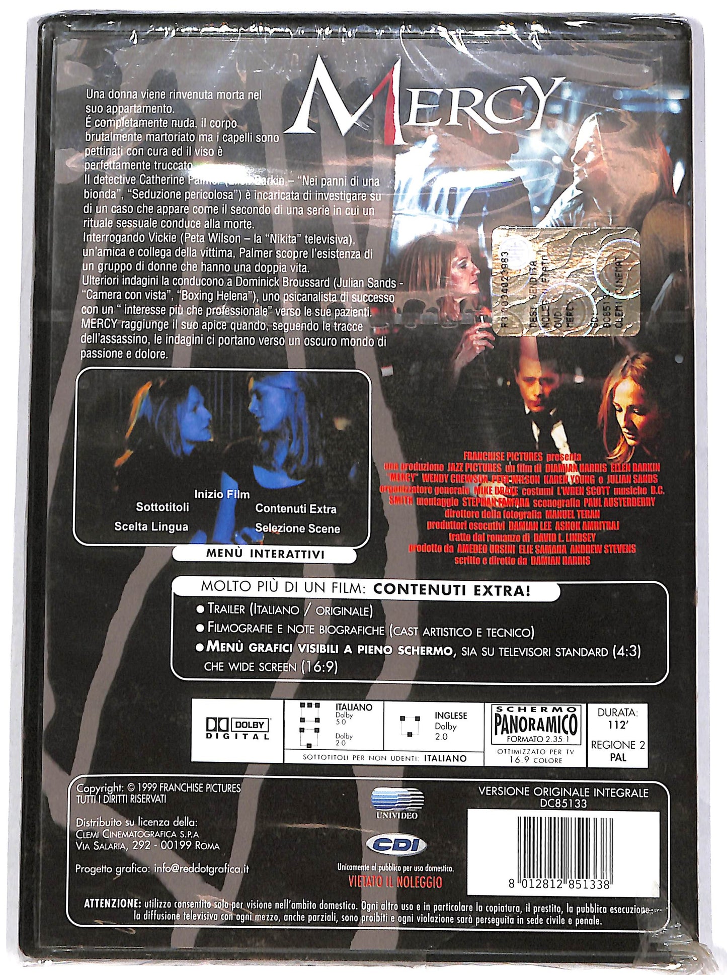 EBOND Mercy - Senza pieta DVD D643634